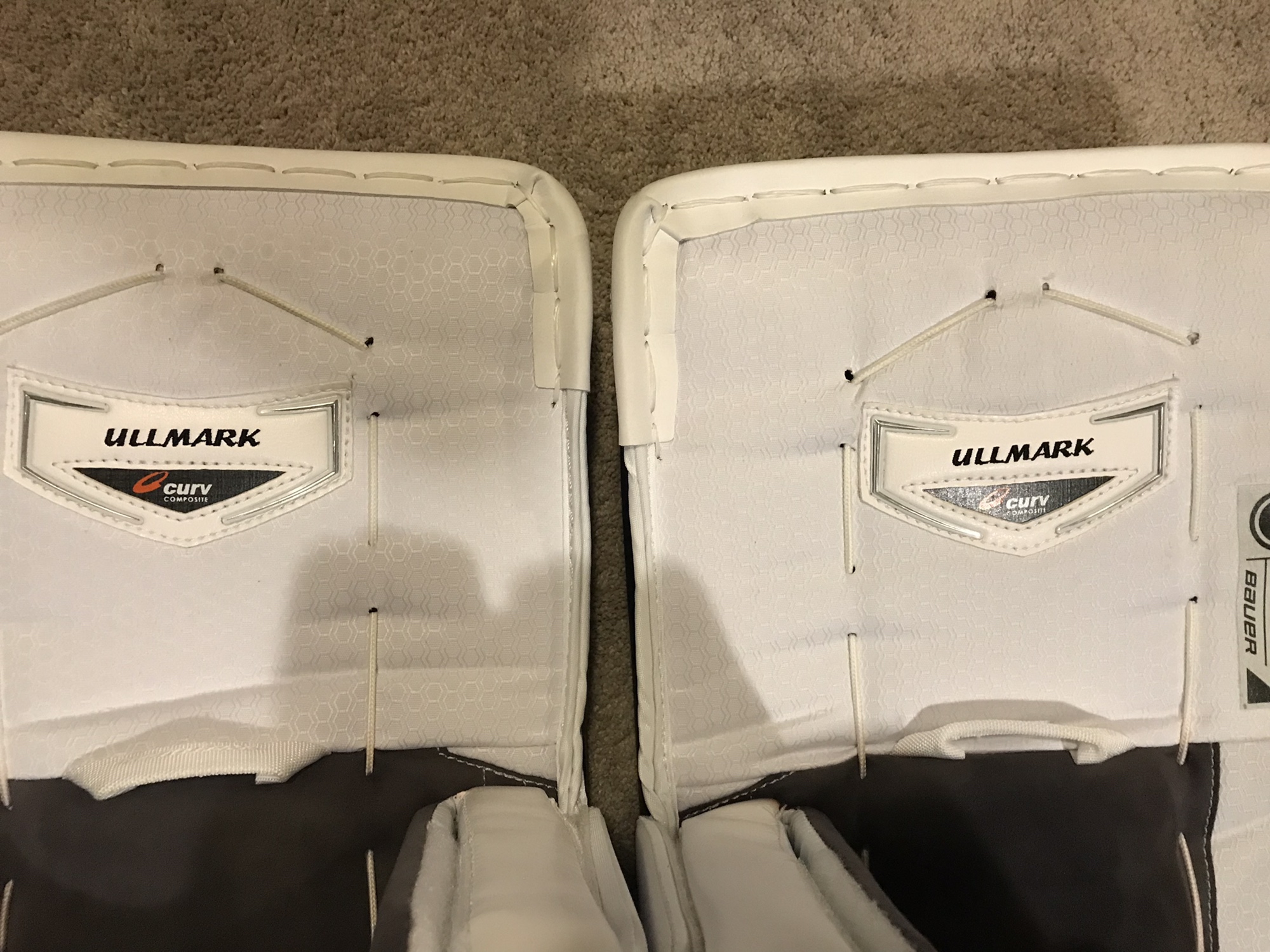 Buffalo Sabres Linus Ullmark Pro Return Bauer 2S Pro Leg Pads