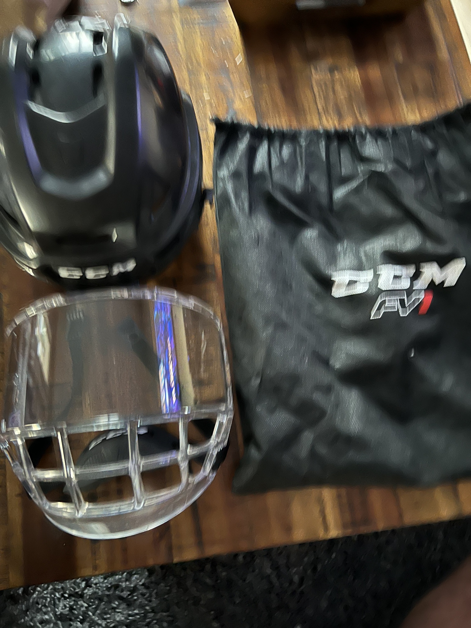 Used Large CCM Tacks 110 Helmet SidelineSwap