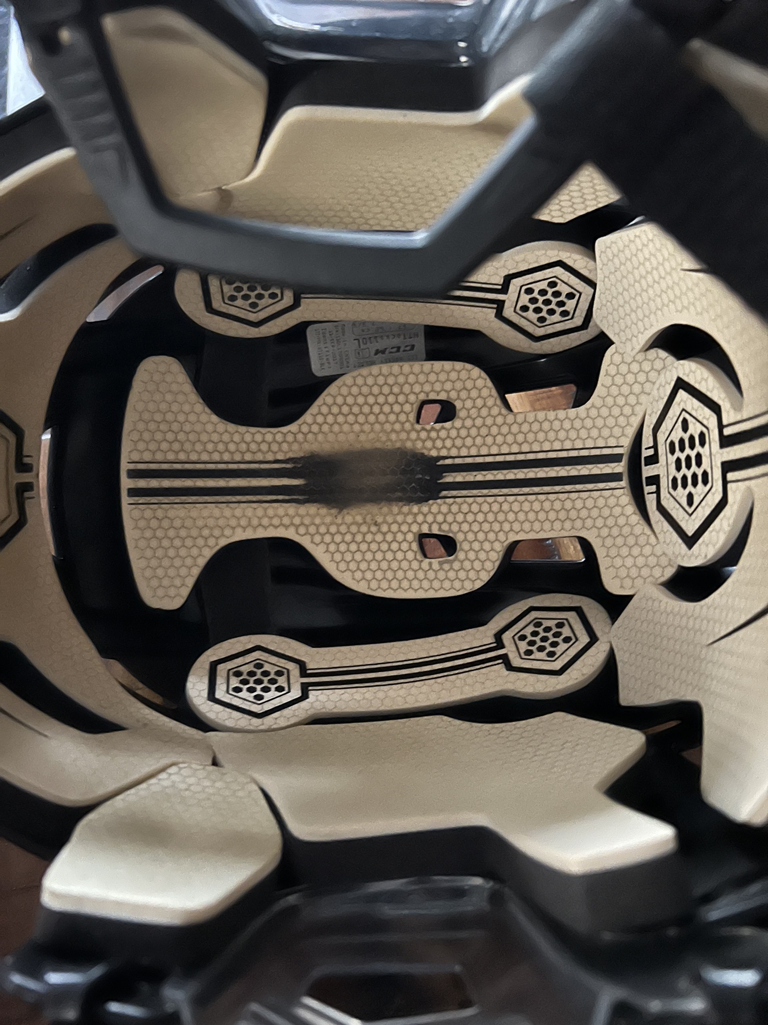 Used Large CCM Tacks 110 Helmet SidelineSwap