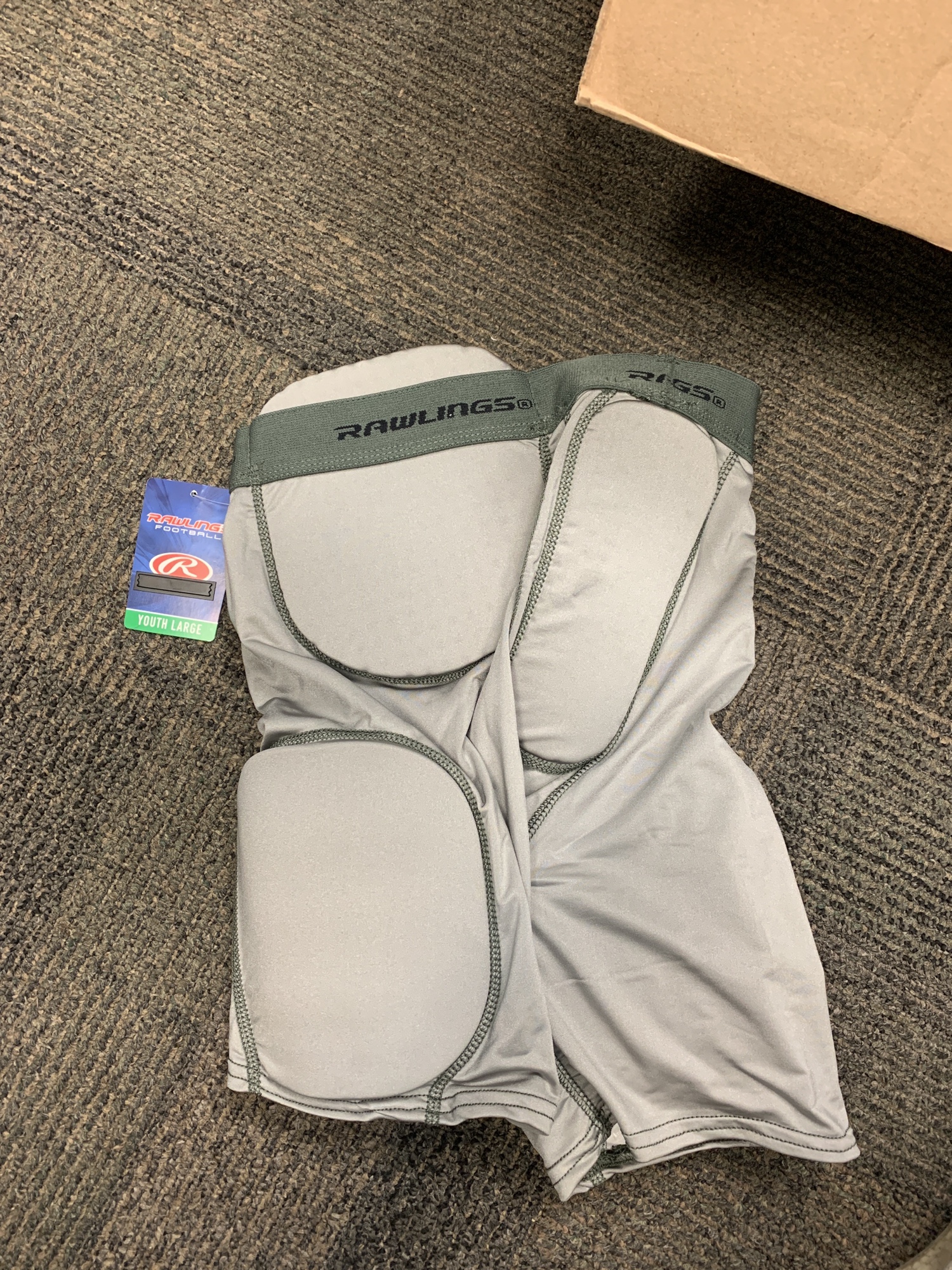 Youth Large Rawlings Football girdle SidelineSwap