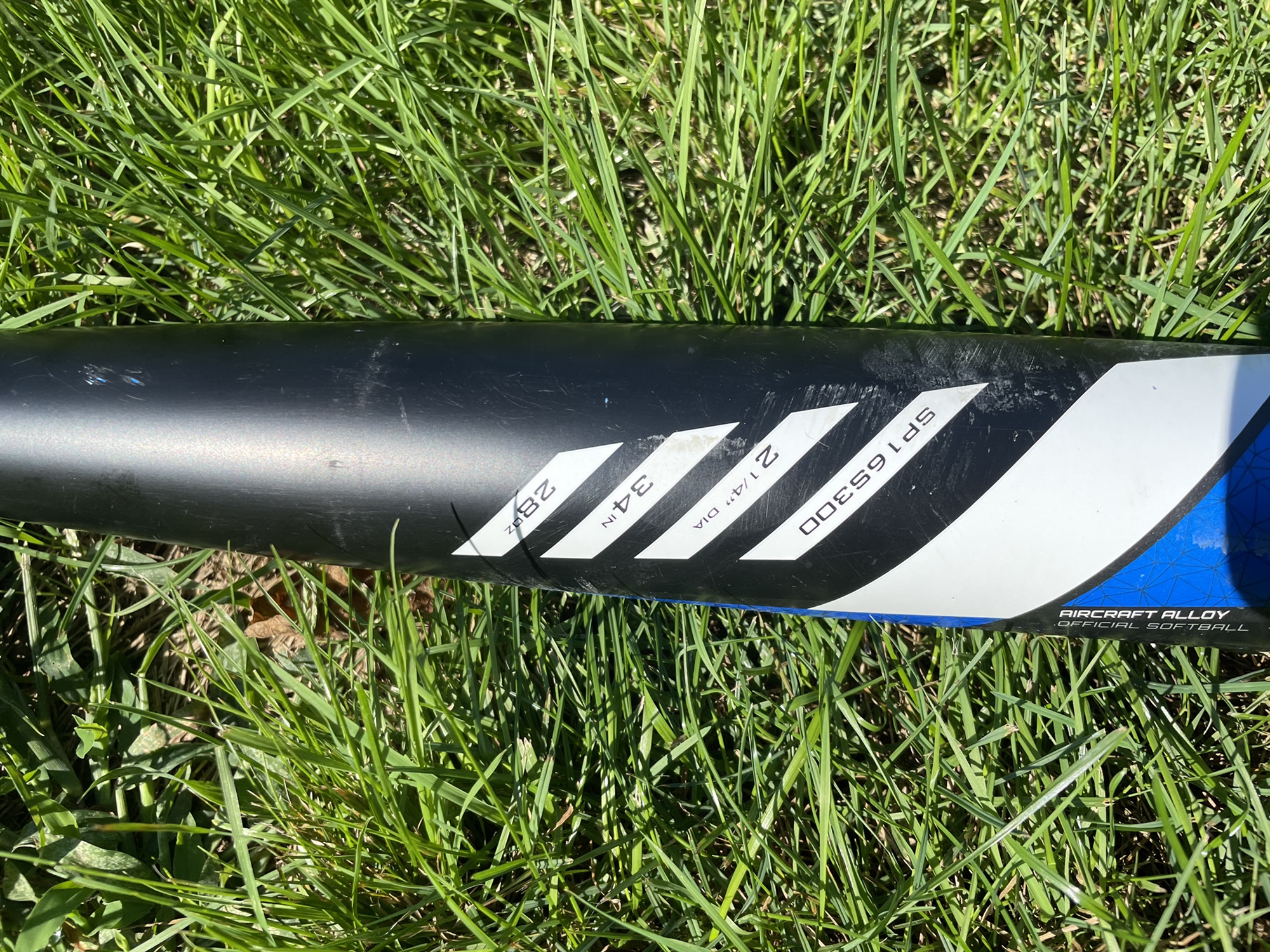 EASTON S300 Adult 30 Oz 28” Softball Bat DIA 2 1/4 SP16S300 Blue