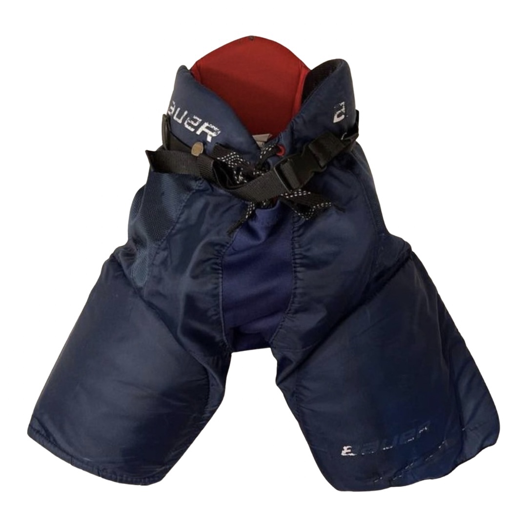 Navy Blue Junior Medium Bauer Vapor X700 Hockey Pants Breezers
