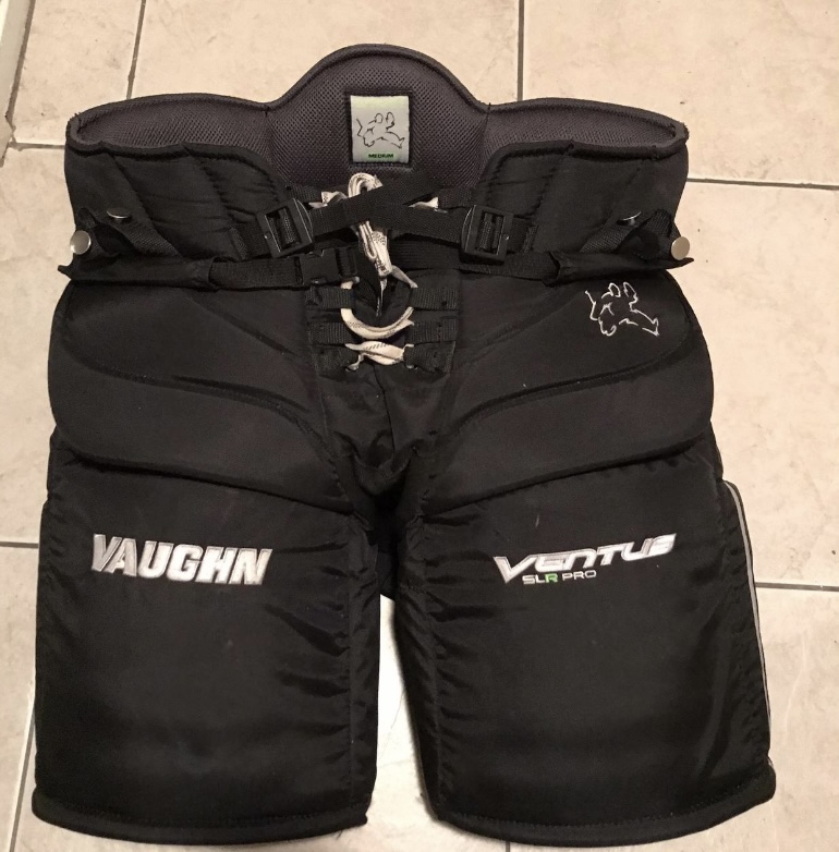 Used Medium Vaughn Ventus SLR Pro Hockey Goalie Pants SidelineSwap
