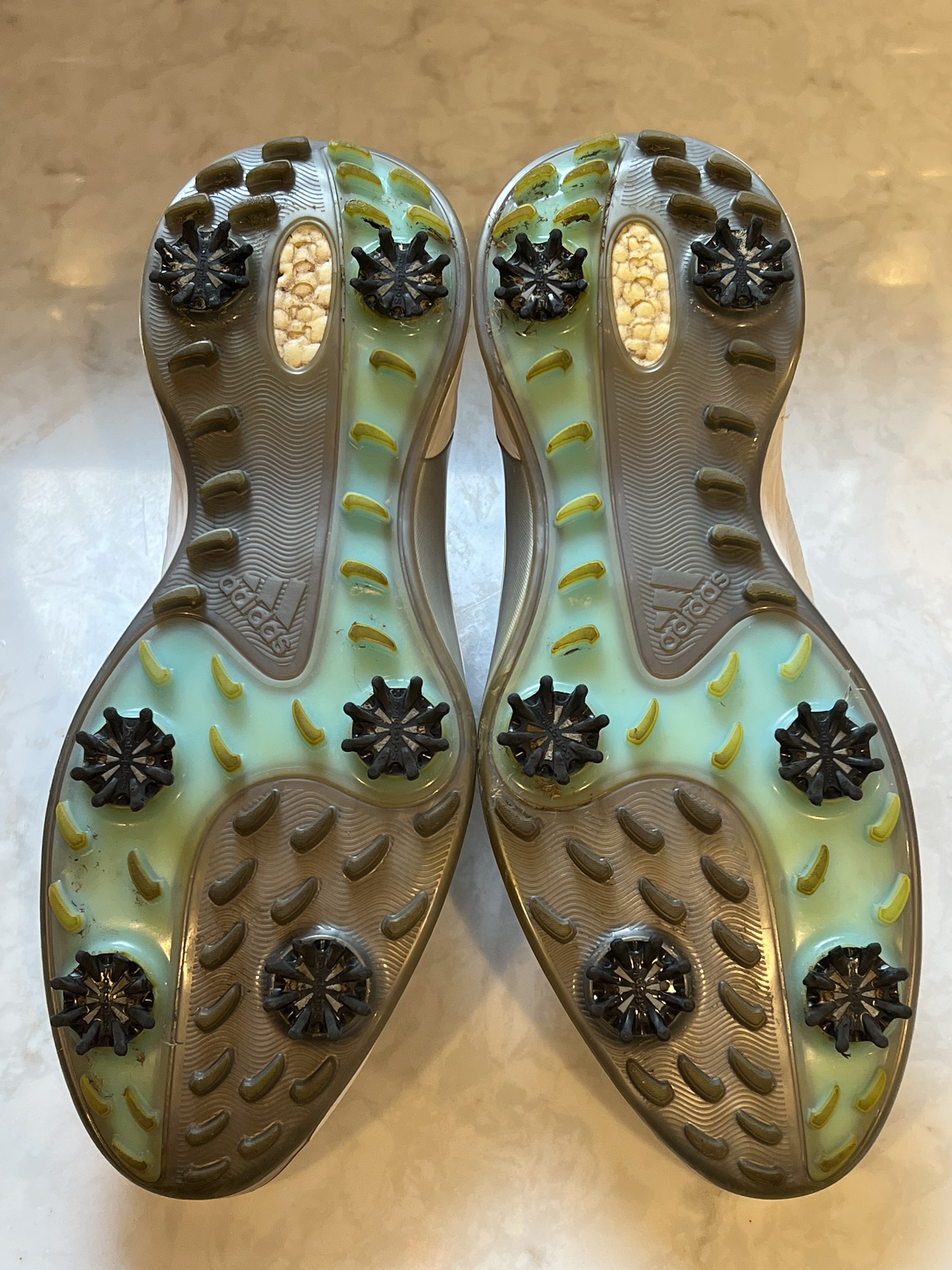 Adidas ZG21 Golf Shoes Used Men's 10.5 White/Grey SidelineSwap