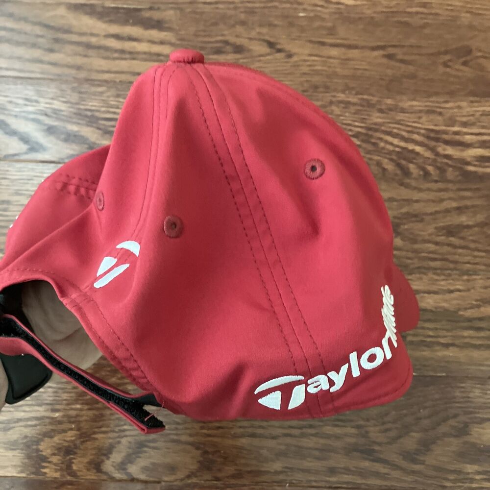 Taylormade Spider Pure Roll Red Golf Hat SidelineSwap