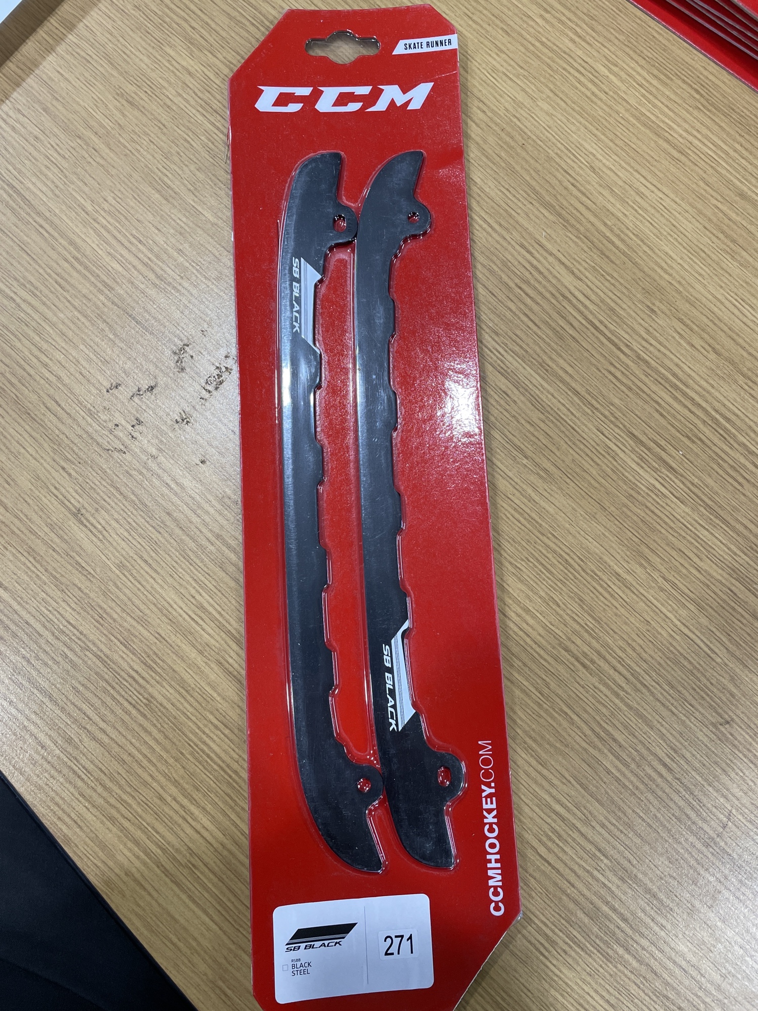 New CCM 271 mm SB Black SidelineSwap