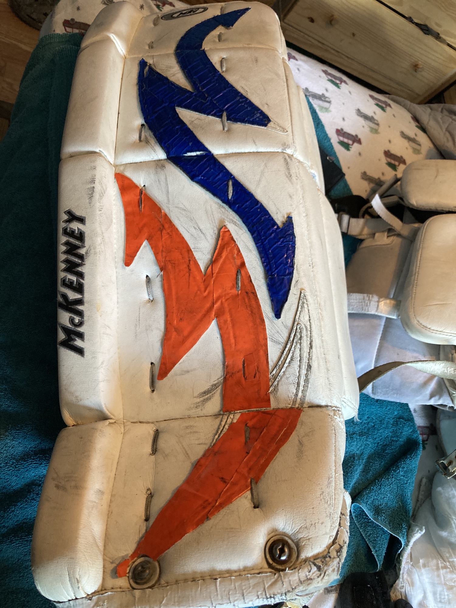 McKinney Hockey goalie pads SidelineSwap