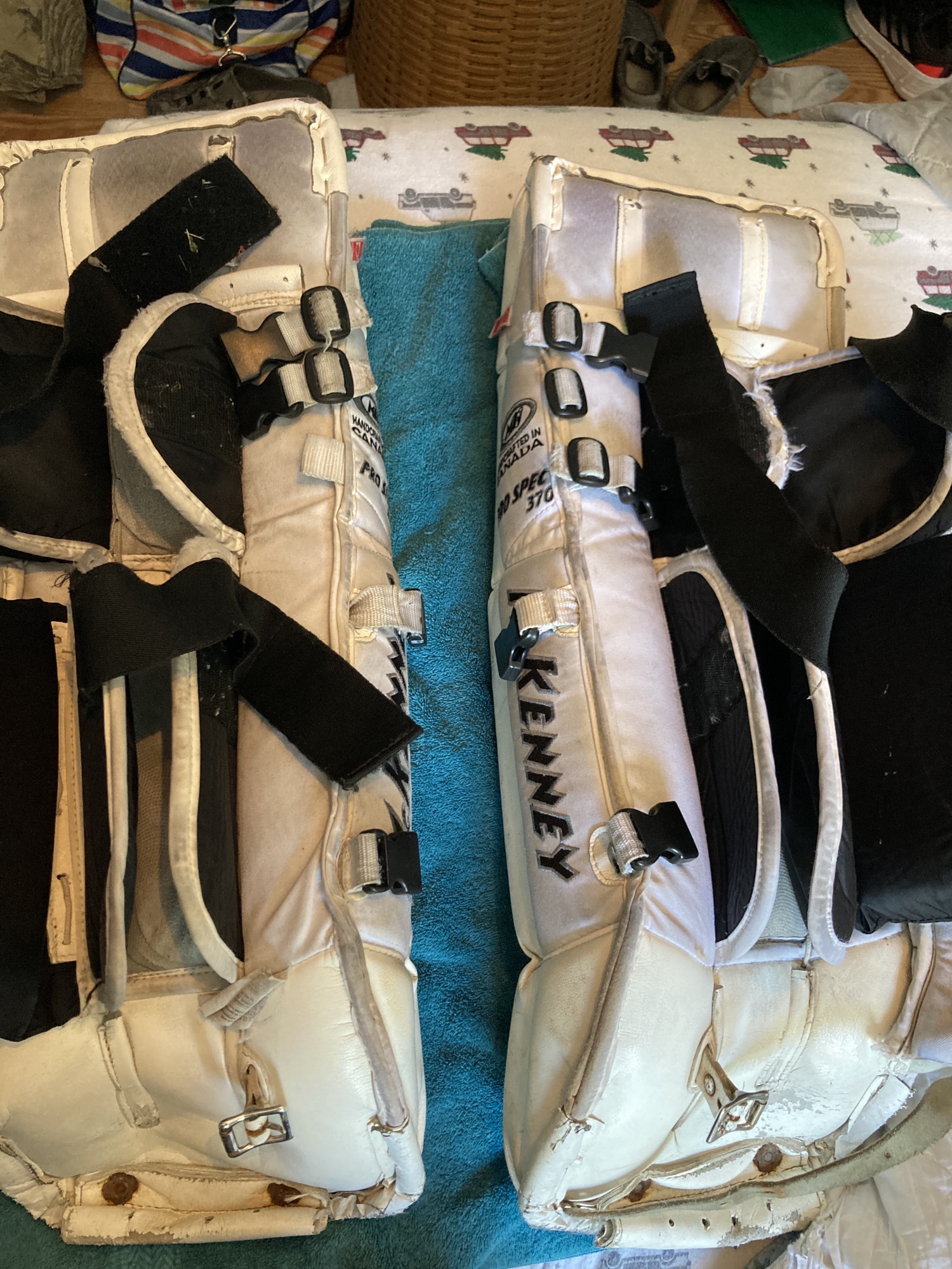 McKinney Hockey goalie pads SidelineSwap