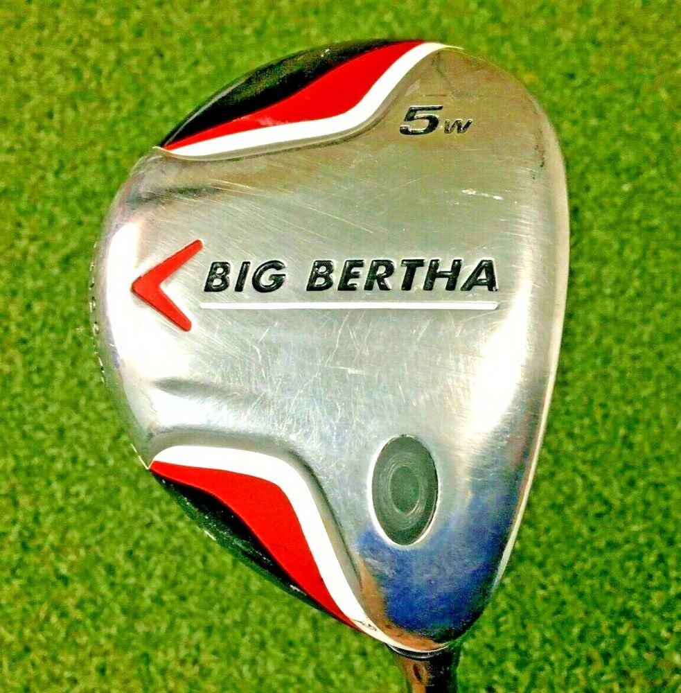 Callaway Big Bertha 5 Wood 2007 RH 70g Senior Graphite New Grip callaway-big-bertha-5-wood-2007-rh-70g-senior-graphite-new-grip