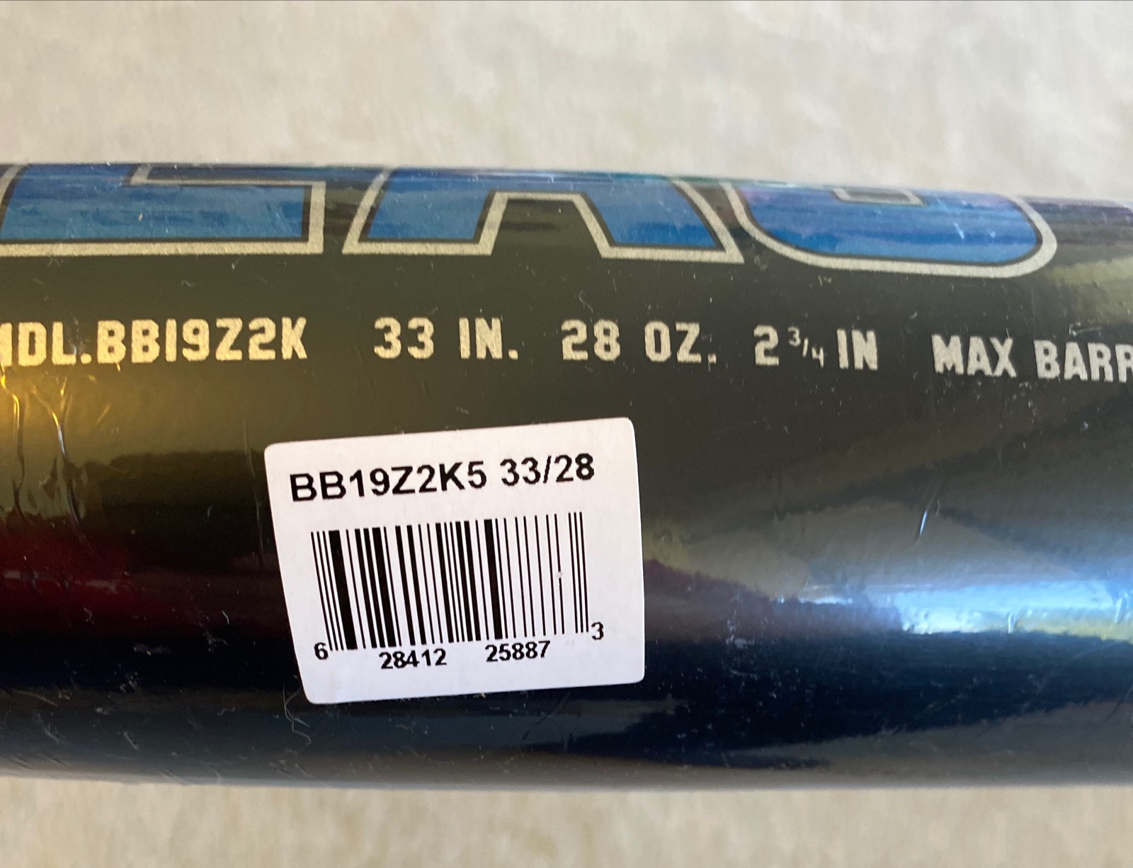 Easton Z2K ZCore 20th Anniversary Edition 33/28 AS HOT AS THE OG
