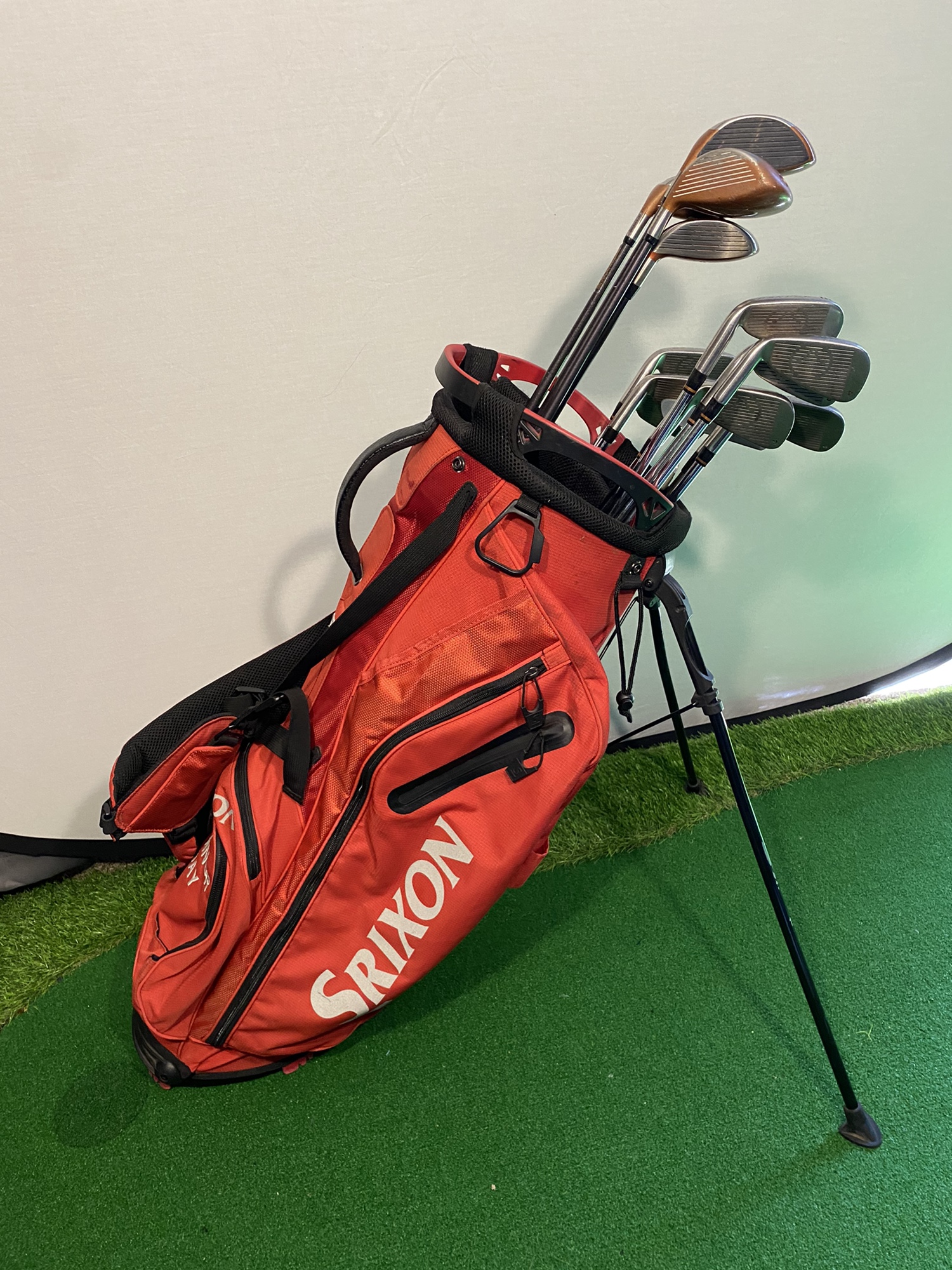 Taylormade Burner LCG Steel Shaft Complete Set With Srixon Stand Bag