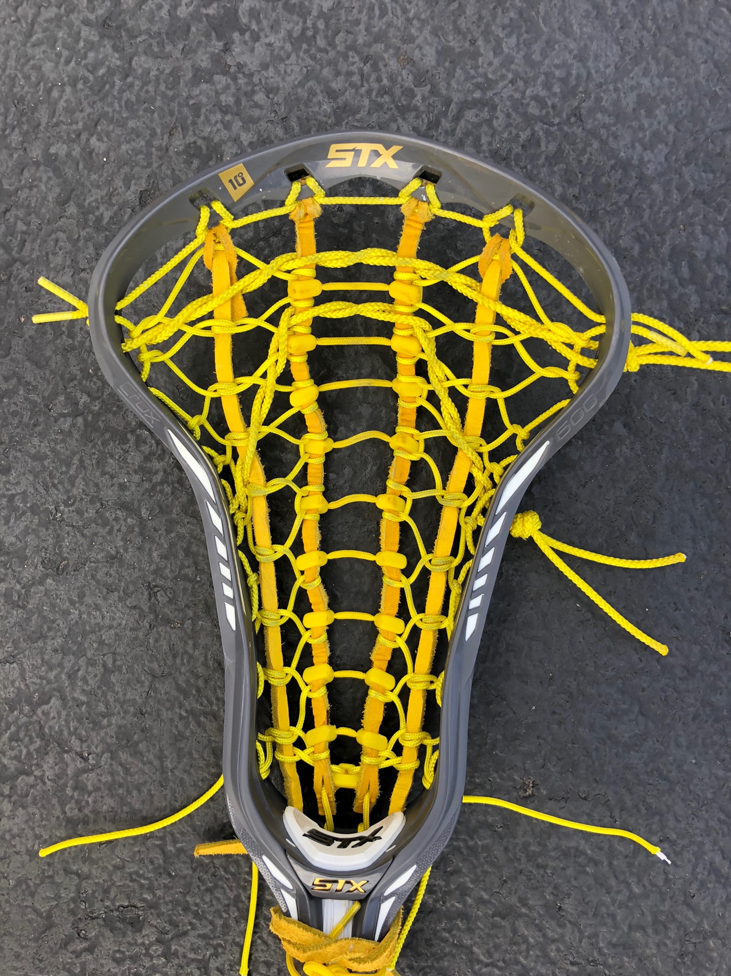 New Strung STX Crux 600 Lacrosse Head SidelineSwap