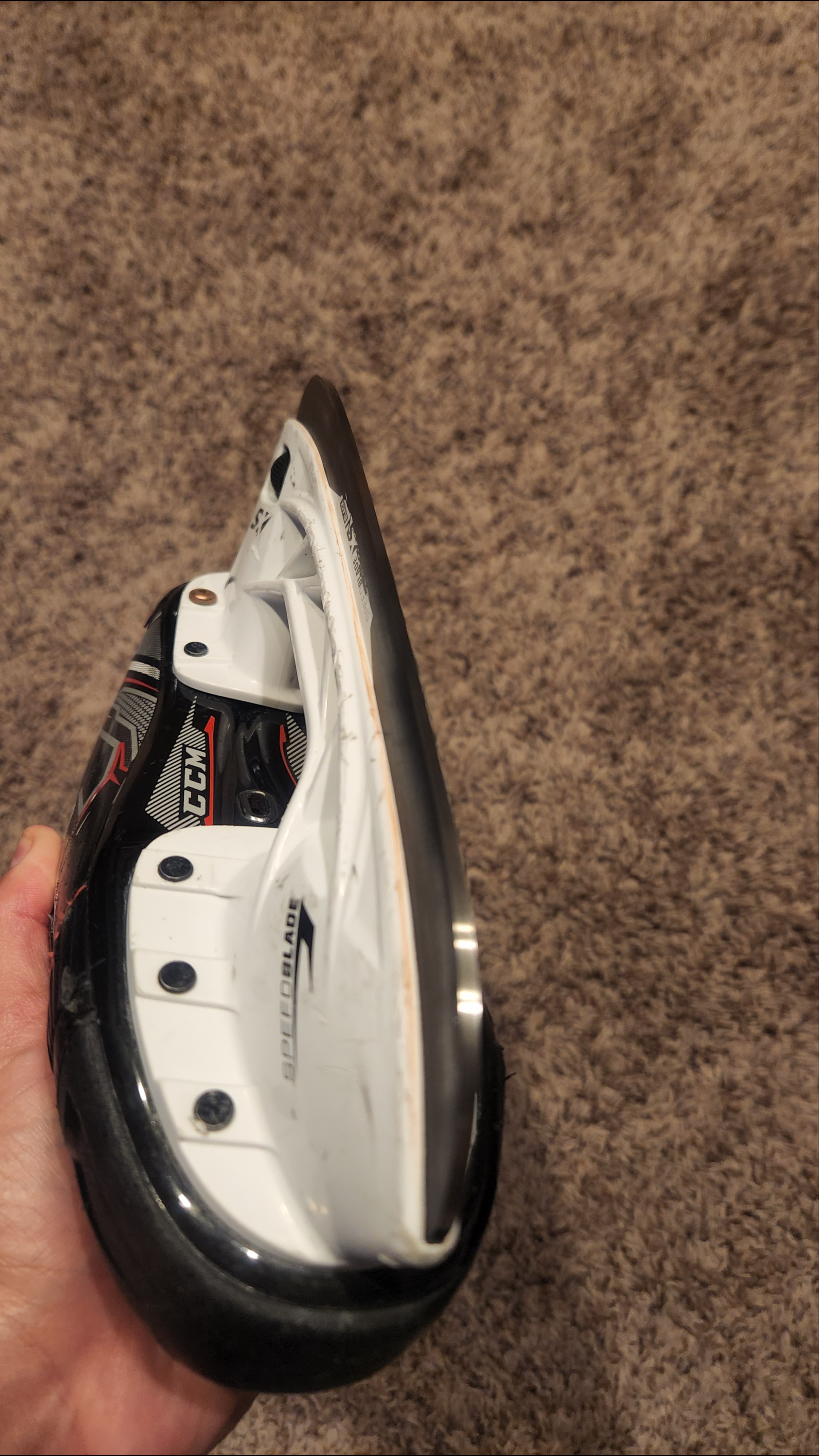 Junior Used CCM JetSpeed FT470 Hockey Skates Regular Width Size 3.5 SidelineSwap