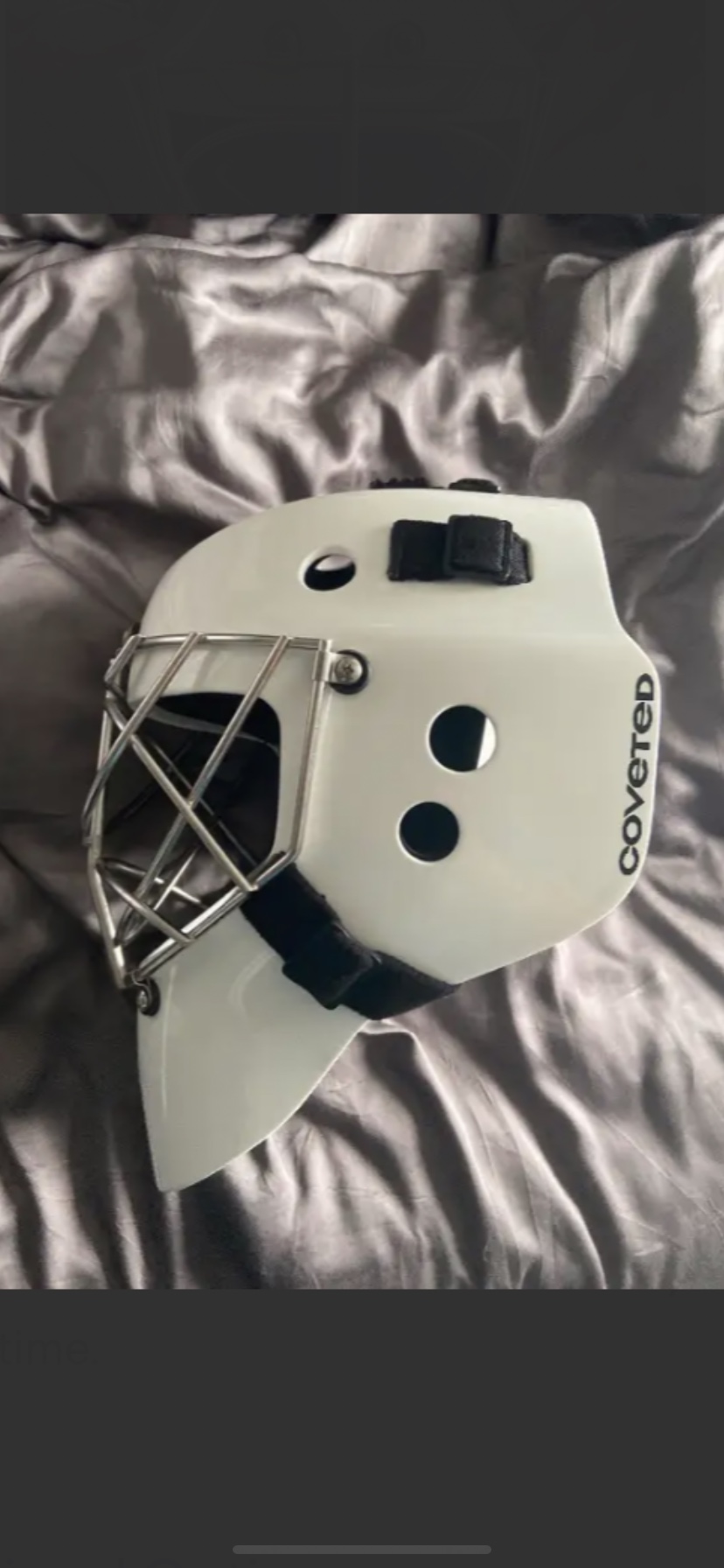 New Coveted Mask 3:13 Goalie Mask | SidelineSwap