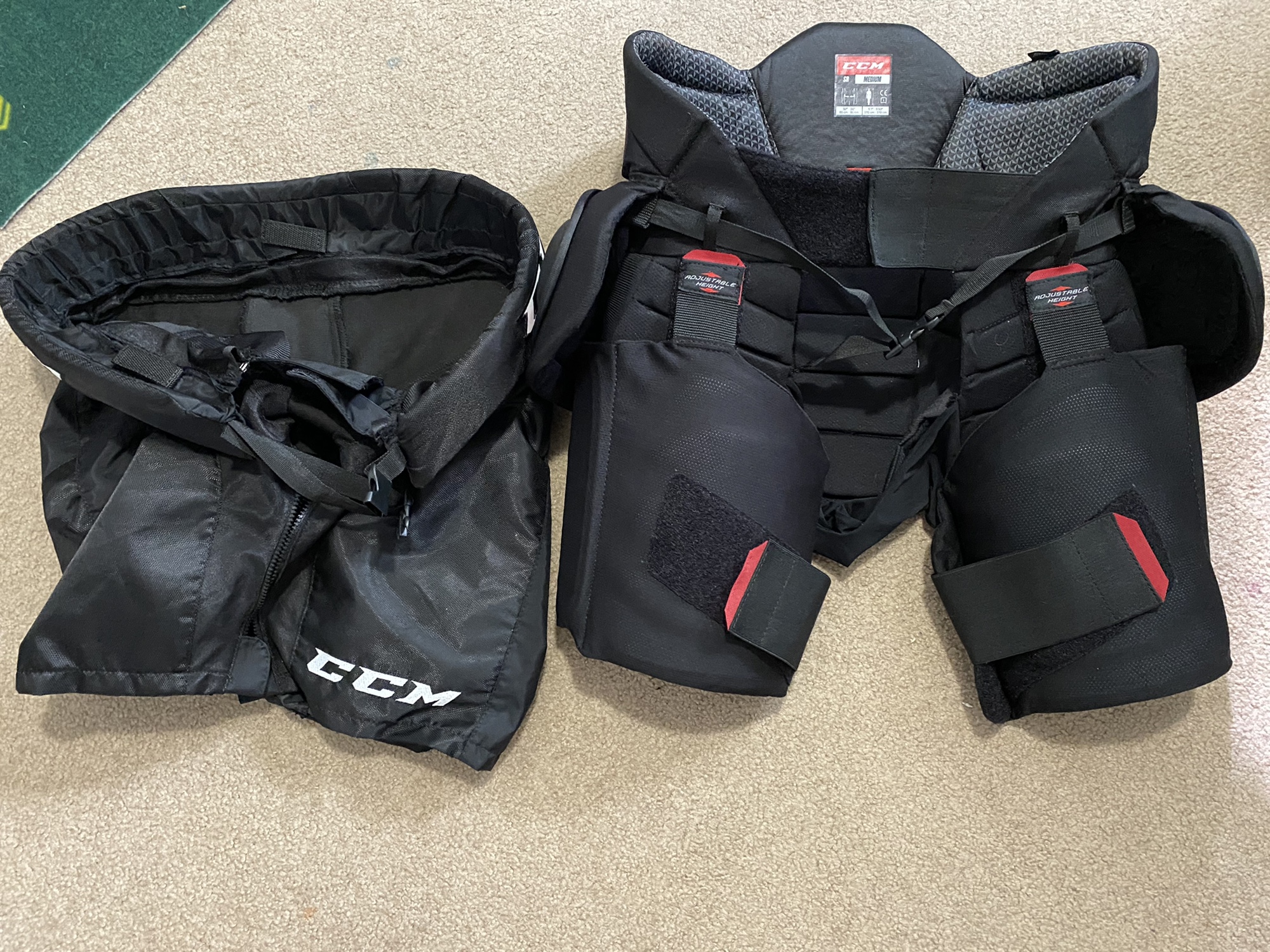 Medium CCM JetSpeed Girdle + Shell SidelineSwap