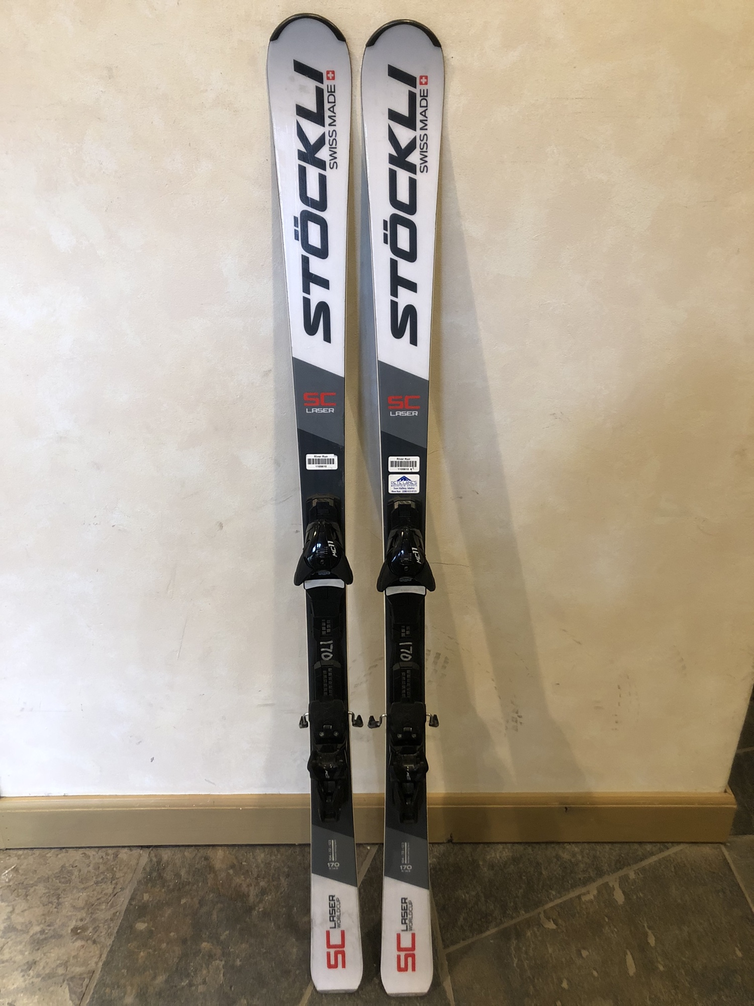 2022 Stockli Laser SC Skis With Bindings 170cm 1105610 SidelineSwap