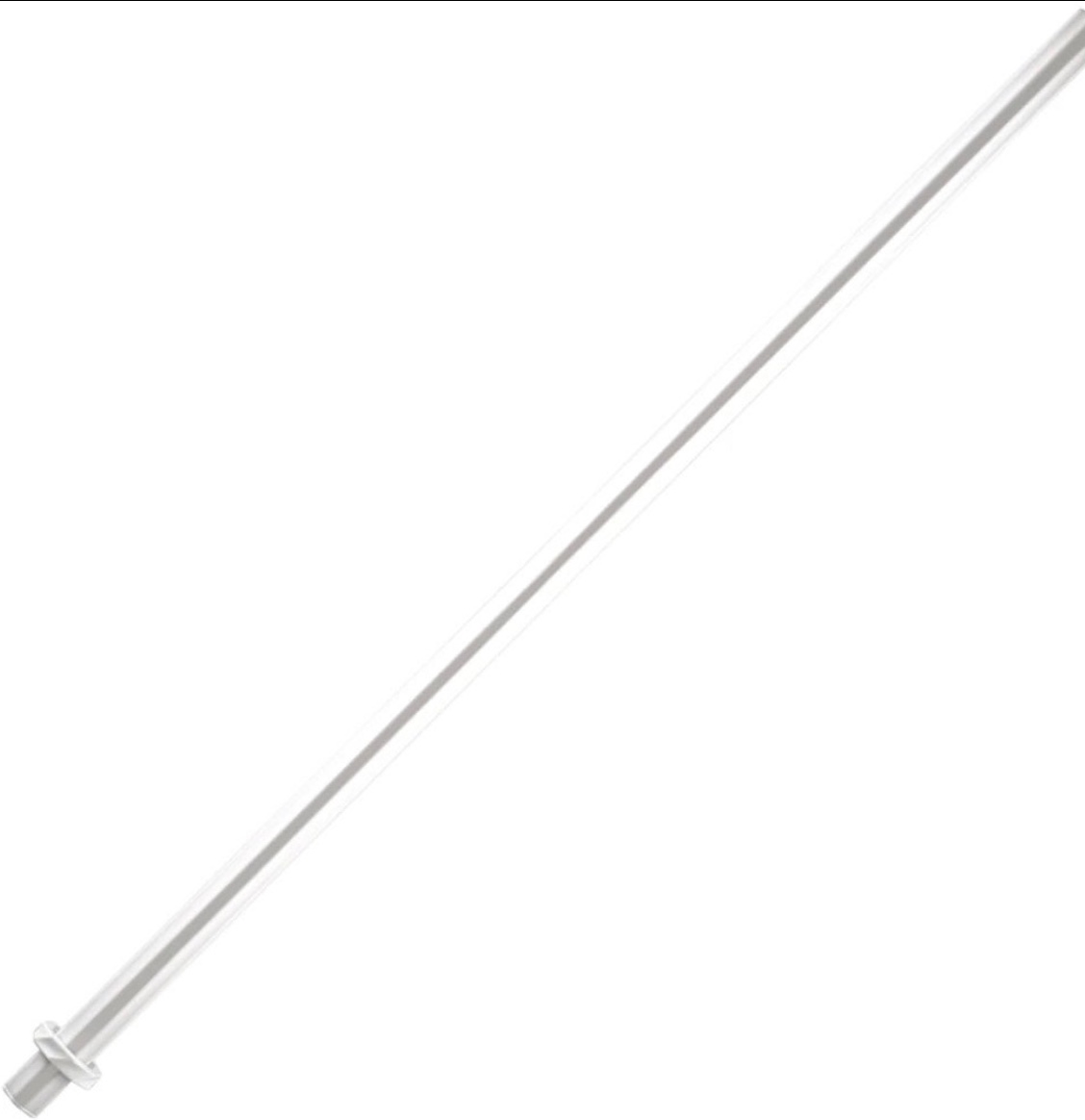 Maverik mission blank 60” SILVER Lax Lacrosse Defensive Pole Shaft