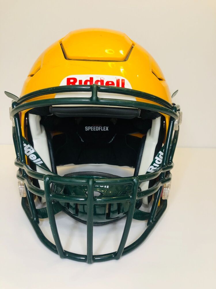 2022 Recertified Adult Medium Riddell Speedflex Yellow Helmet in Great