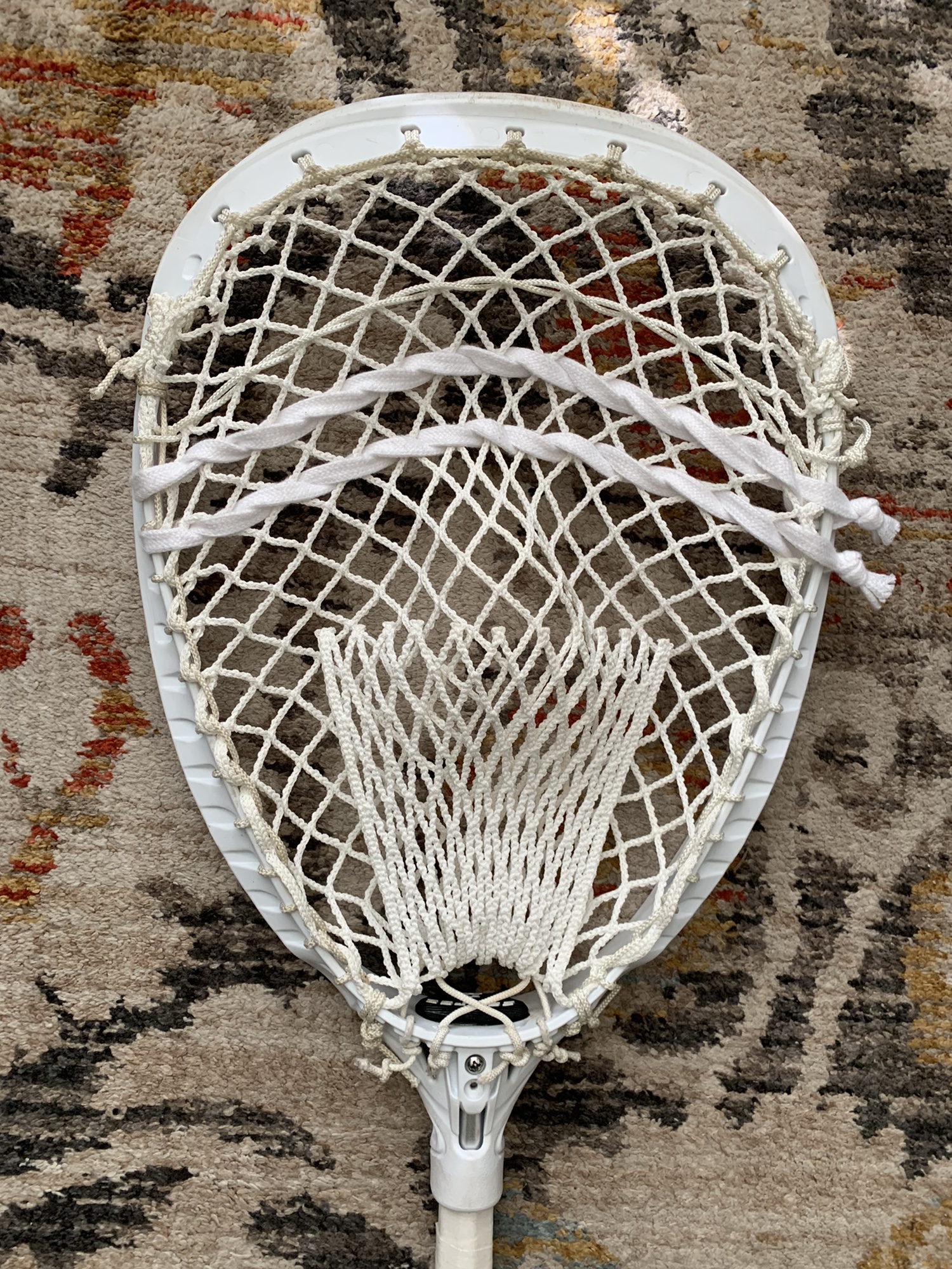 Practically Brand New STX Eclipse 2 Goalie Head Strung With Grizzly 1s