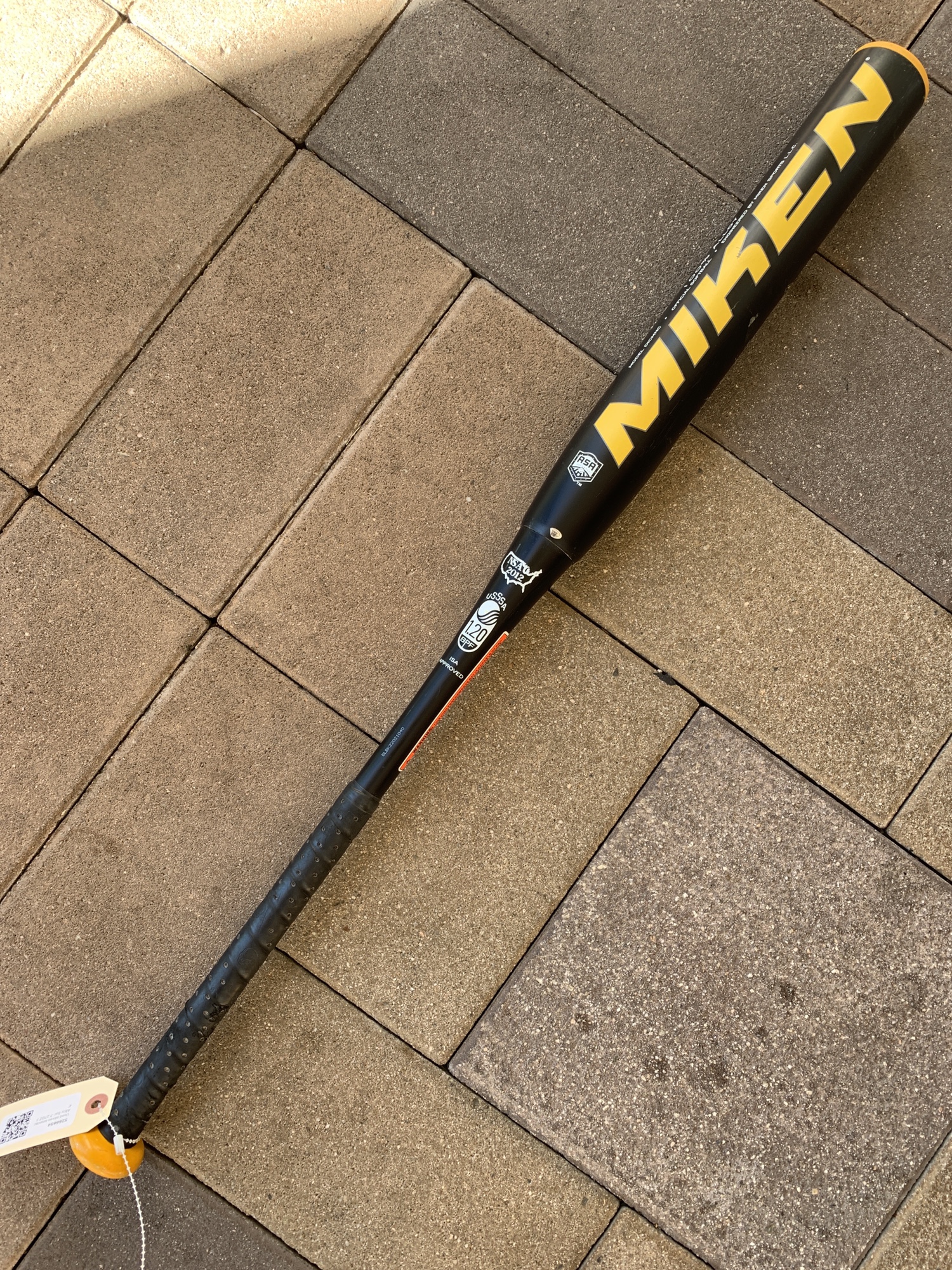 Used Miken Maniac Alloy Bat 7 27OZ 34" SidelineSwap