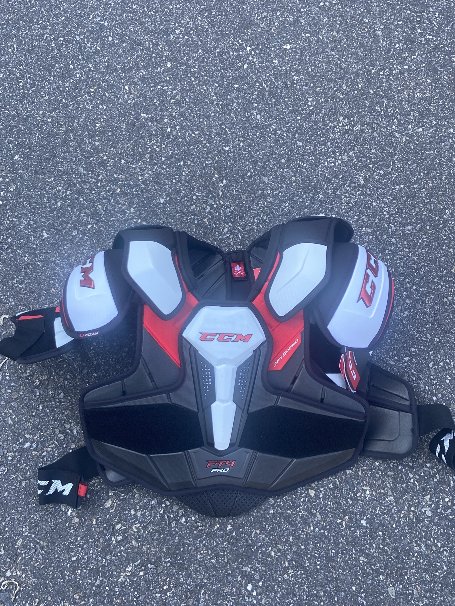 Senior Extra Large CCM JetSpeed FT4 Pro Shoulder Pads SidelineSwap