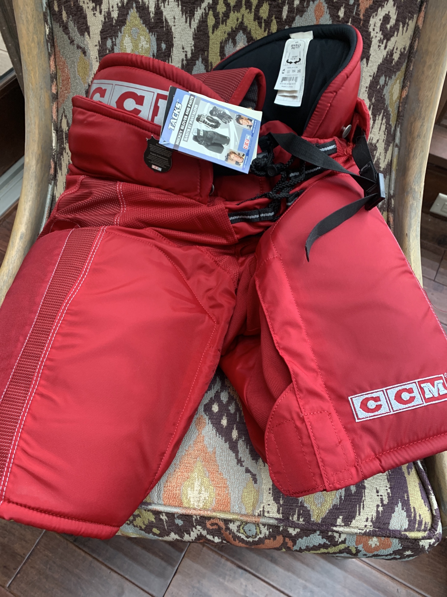 Senior Small CCM Super Tacks 892 Hockey Pants SidelineSwap