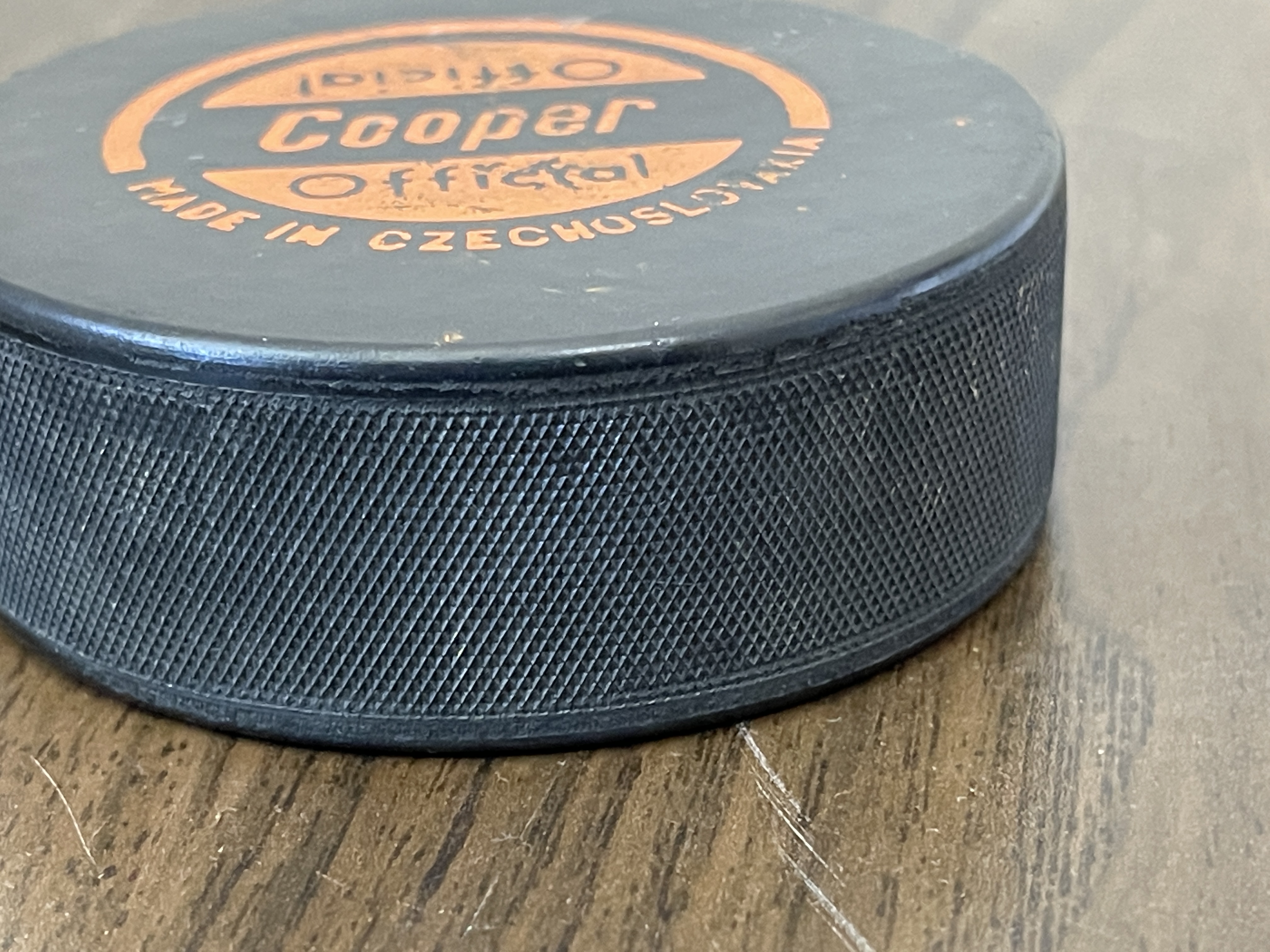 Cooper Official NHL HOCKEY SUPER VINTAGE Czechoslovakia Collectible