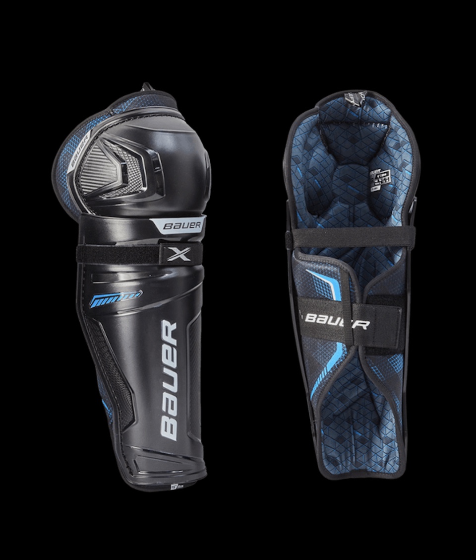 New Bauer Senior Bauer X Shin Hockey Shin Guards 15" SidelineSwap