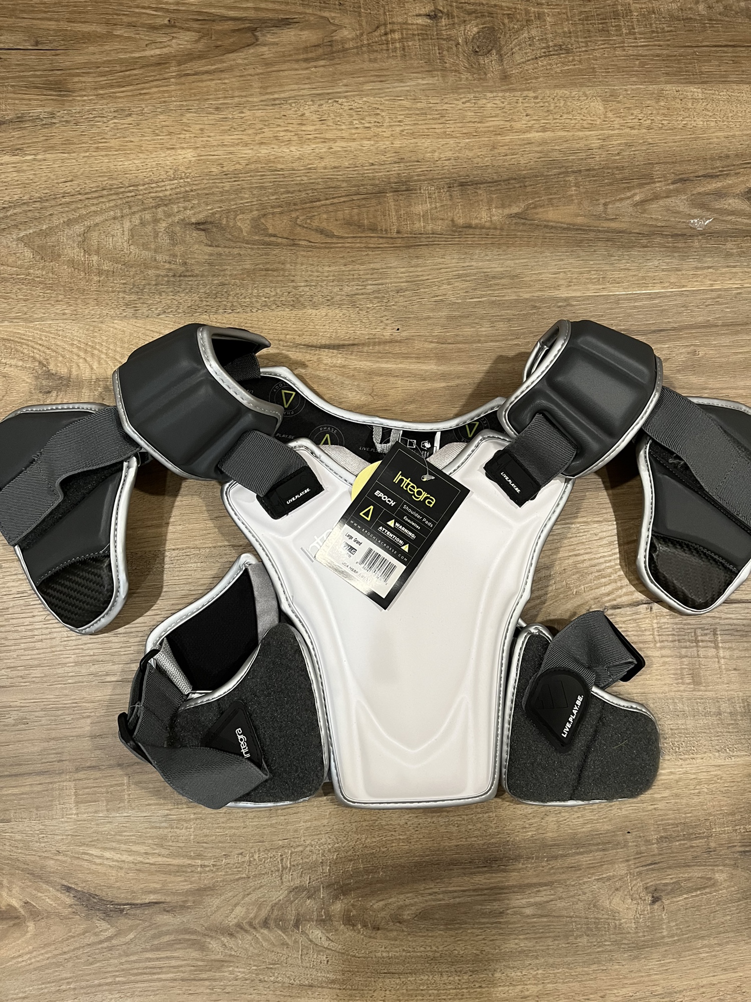 New Large Epoch Integra Shoulder Pads SidelineSwap