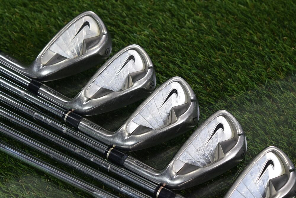 NIKE NDS GOLF IRON SET 39 W/ TRUE TEMPER UNIFLEX STEEL SHAFTS