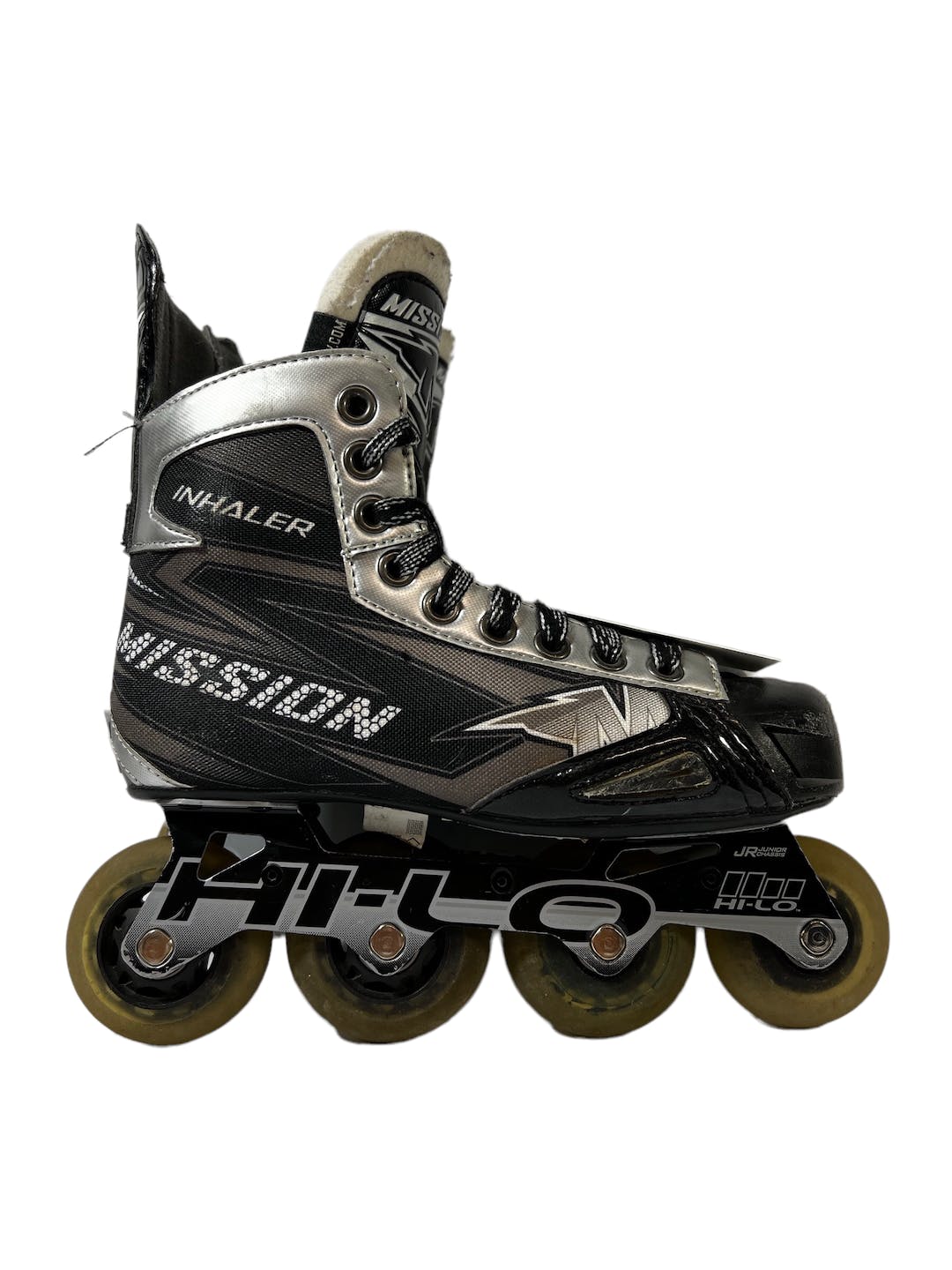 Used Mission Inhaler Roller Hockey Skates Size 4 SidelineSwap
