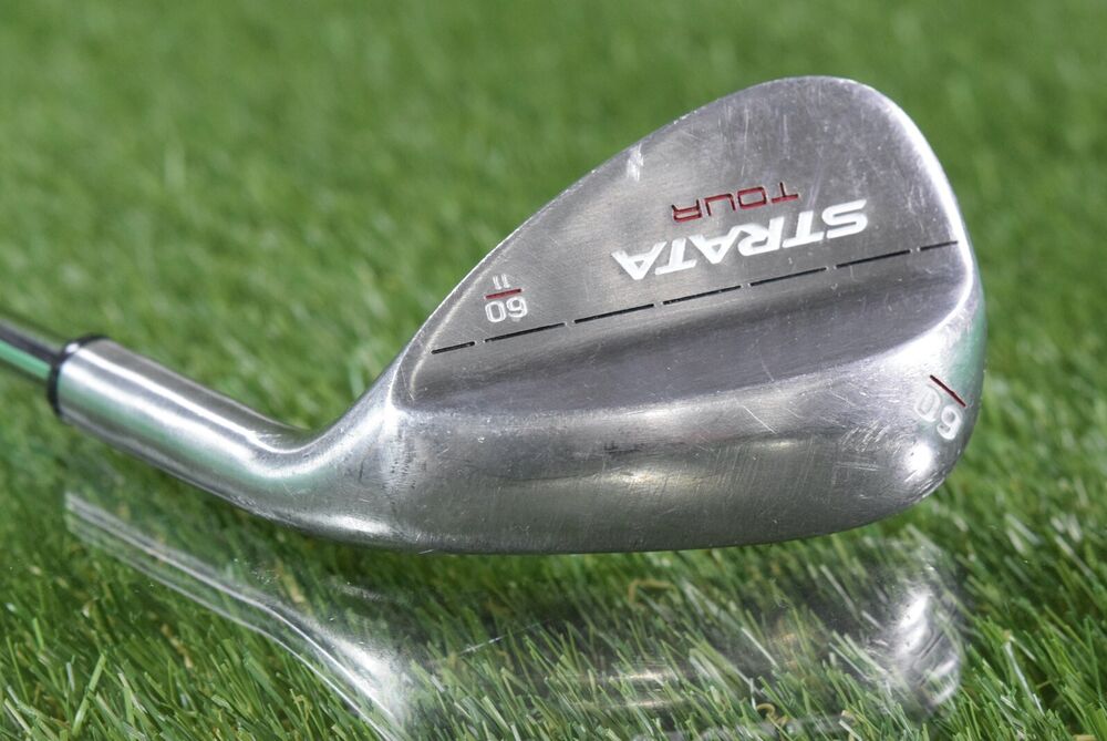 STRATA TOUR 60* LOB WEDGE W/ STRATA REGULAR FLEX STEEL SHAFT SidelineSwap