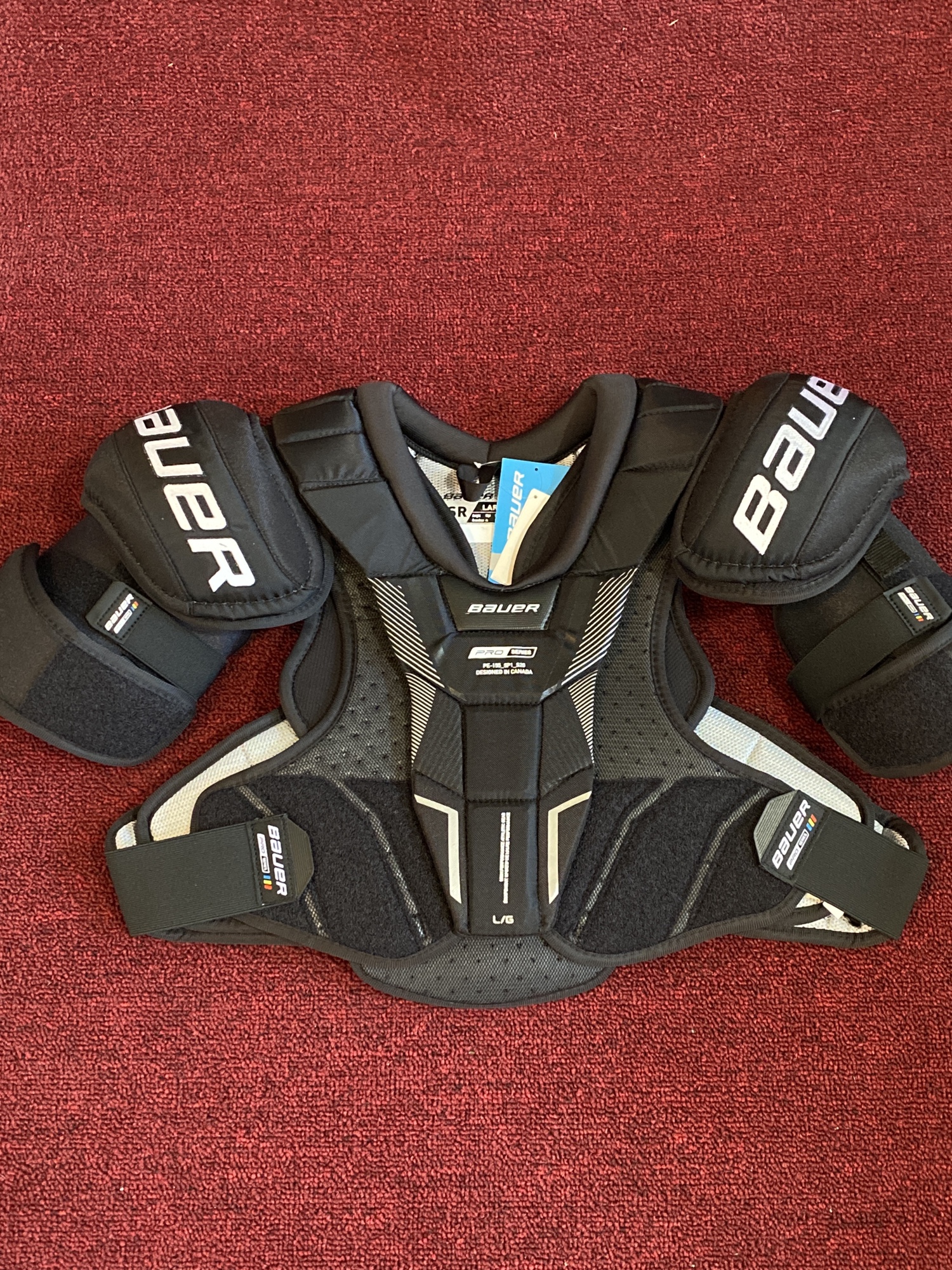 Senior Large Bauer Pro Stock Pro Series Shoulder Pads ItemUCSH1