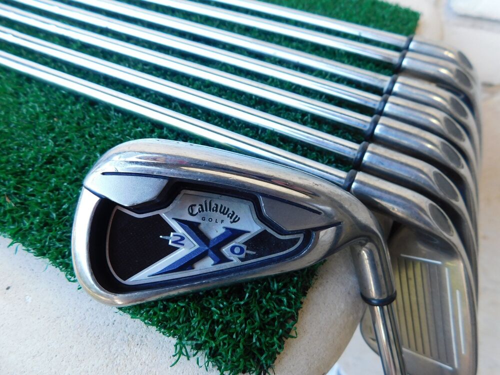 Callaway X20 (3iPW) Iron Set w/ Callaway Uniflex Shafts SidelineSwap