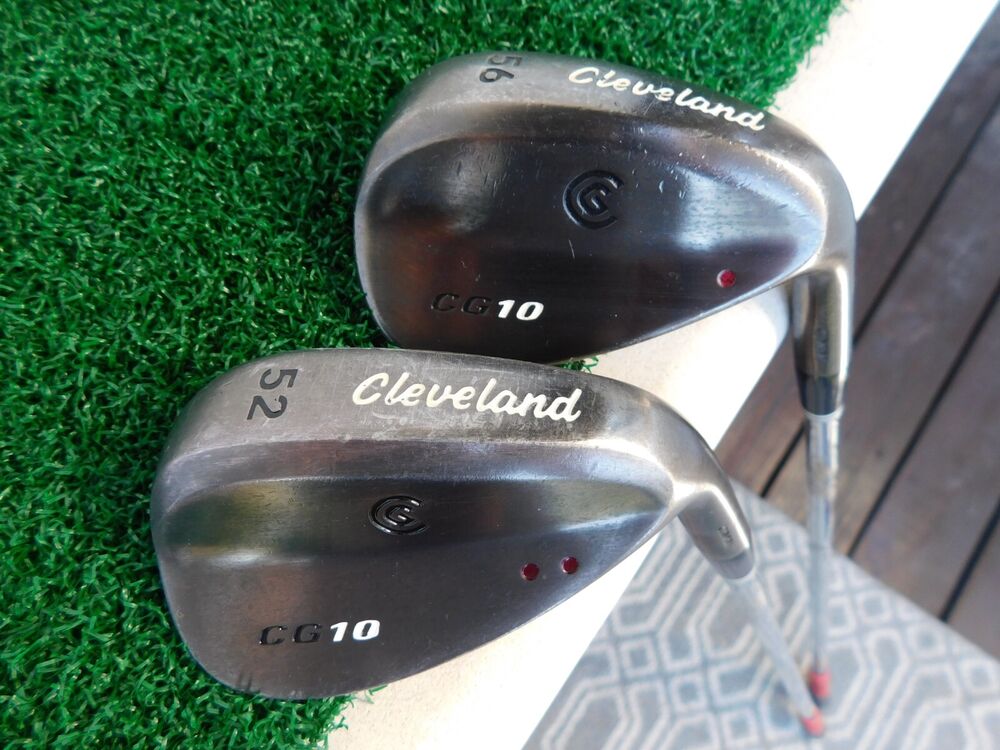 Cleveland CG10 (52* & 56*) Wedge Set w/ True Temper Wedge Flex