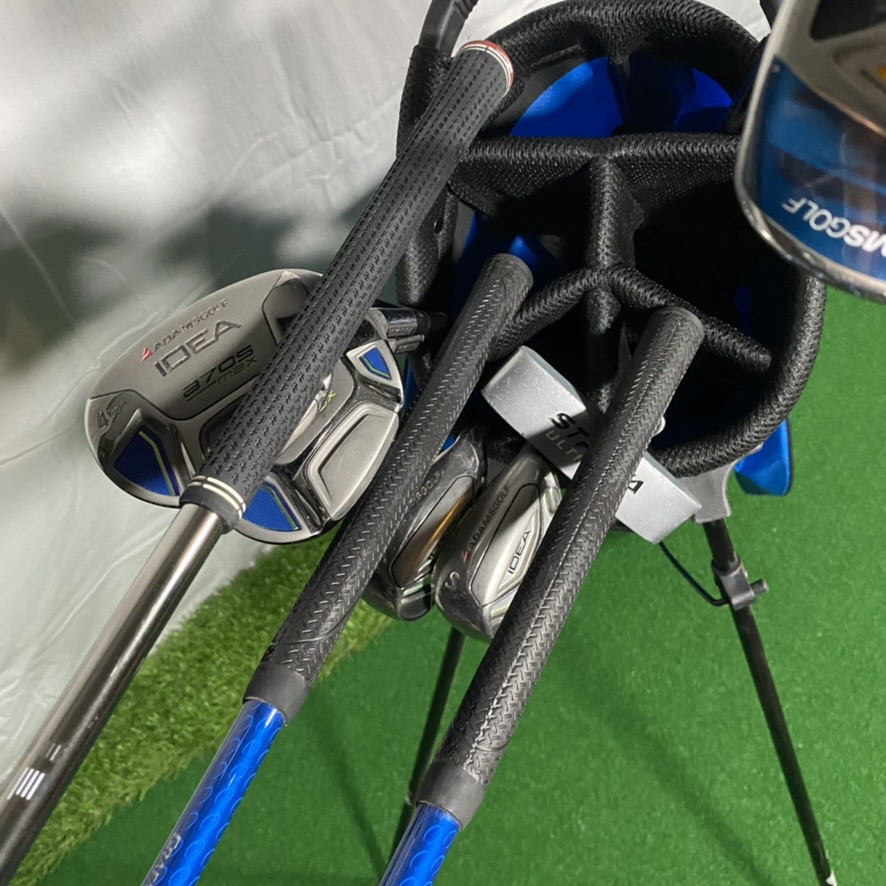 Adams A70s MAX Complete Mens Right Handed Golf Club Set With Stand Bag