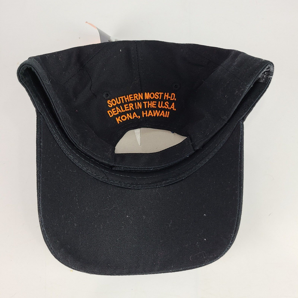 Harley Davidson Motorcycles Big Island Kona Hawaii Strapback Hat Cap