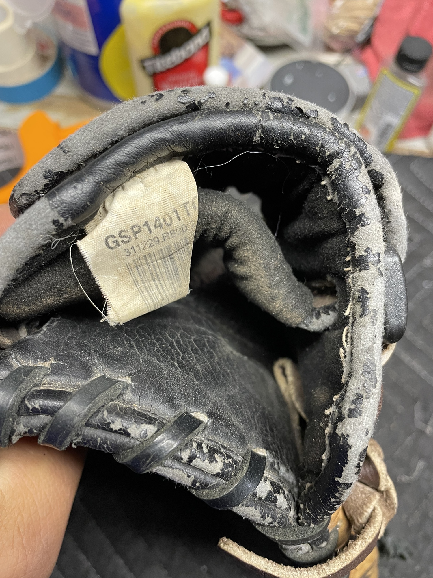 ! Mizuno Leather Used Outfield 14" Supreme Series Baseball Glove