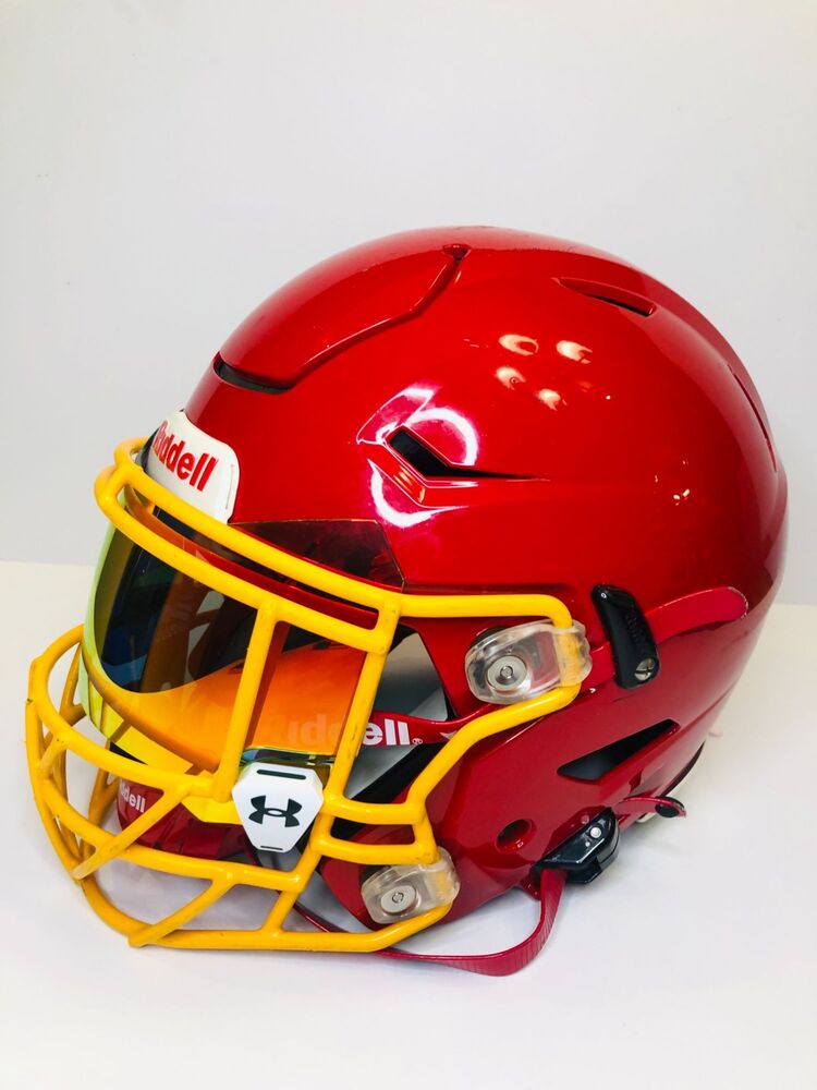 2020 Adult Large Riddell Speedflex Red Football Helmet. New Shoc Zero