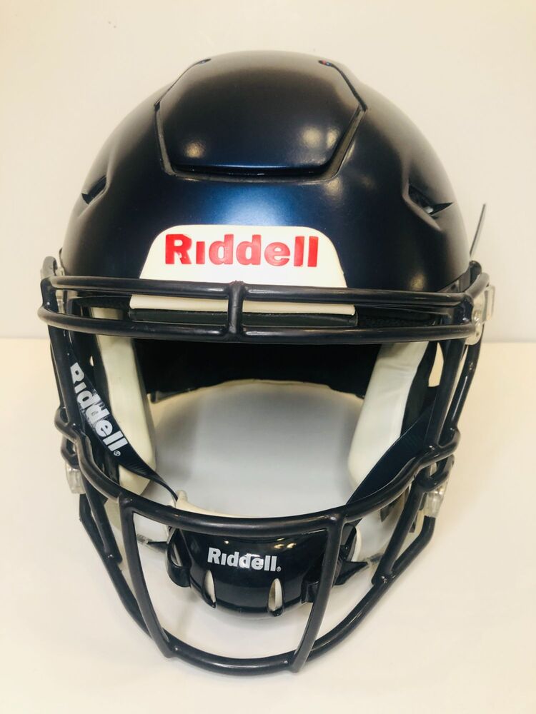 2022 Recertified Adult Large Navy Blue Matte Riddell Speedflex Football