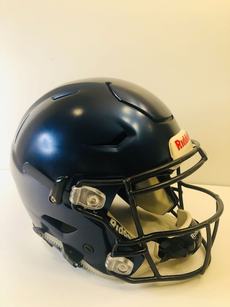 2022 Recertified Adult Large Navy Blue Matte Riddell Speedflex Football
