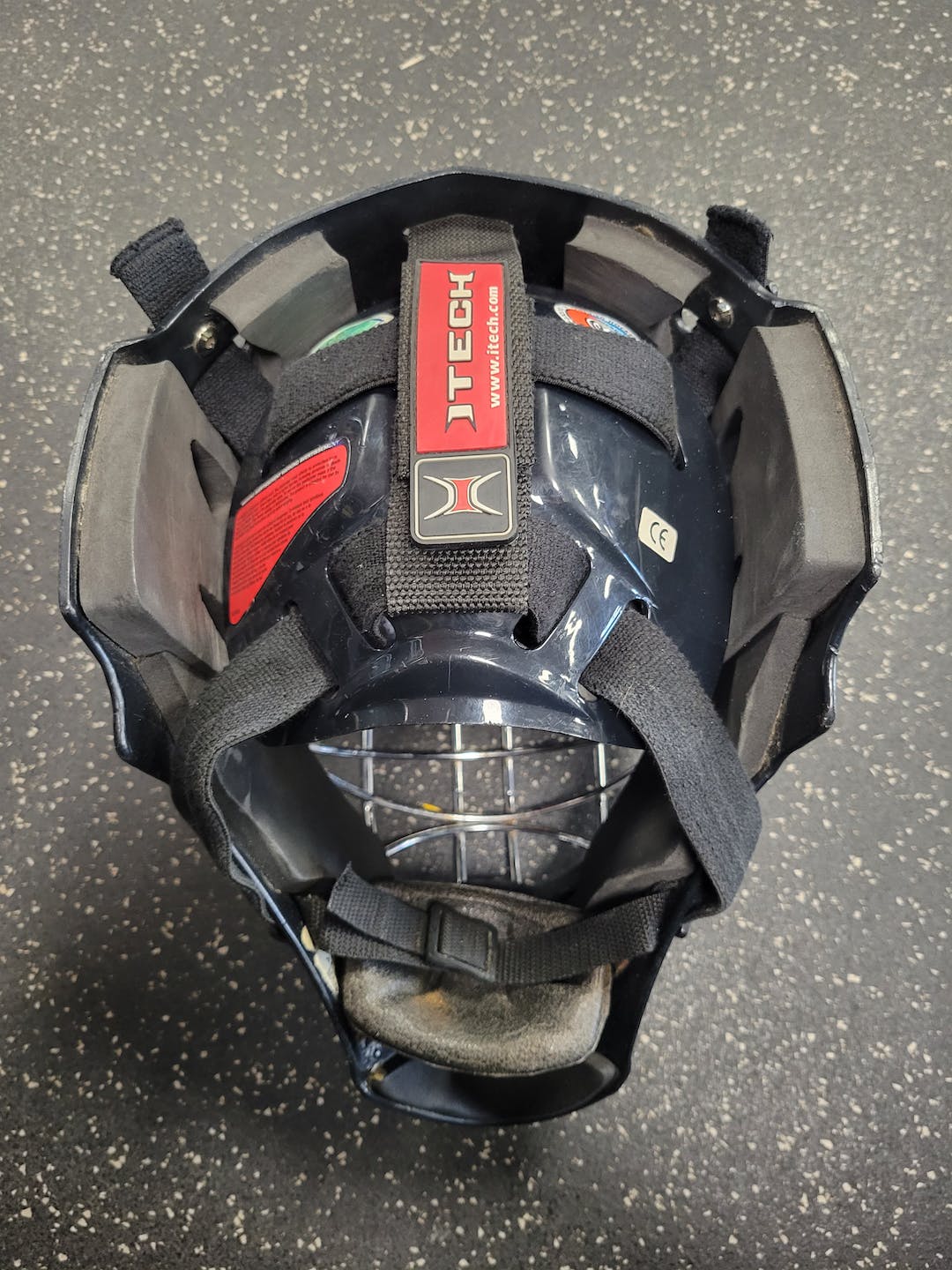Used Itech Helmet Fits All Goalie Helmets And Masks SidelineSwap