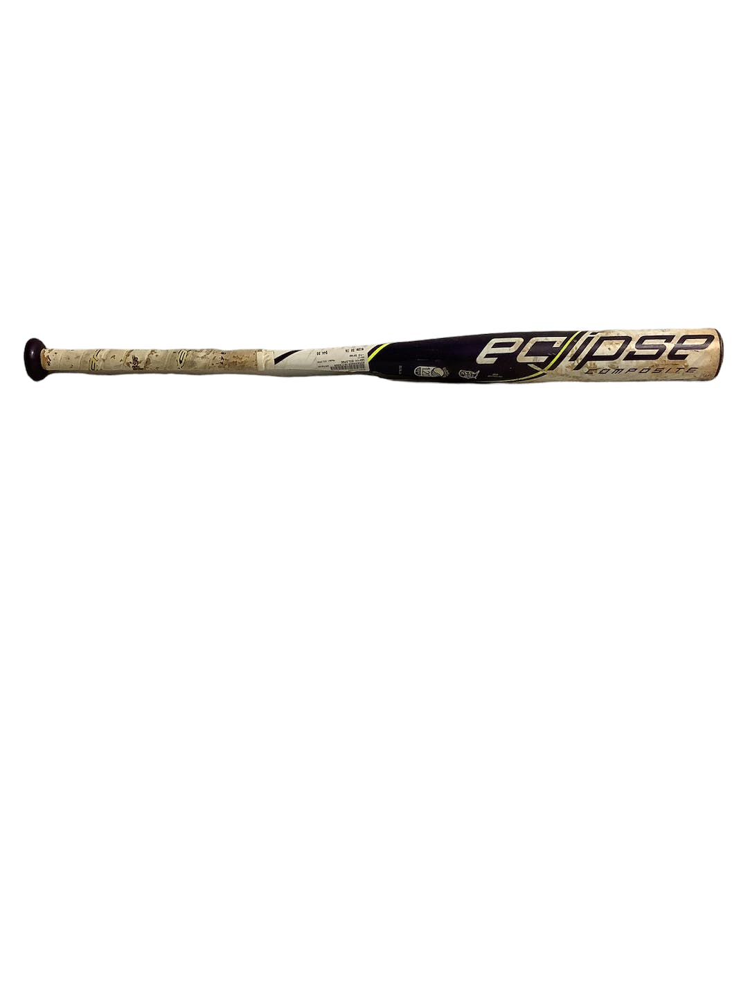 Used Worth Eclipse 30" 12 Drop Baseball & Softball Fastpitch Bats