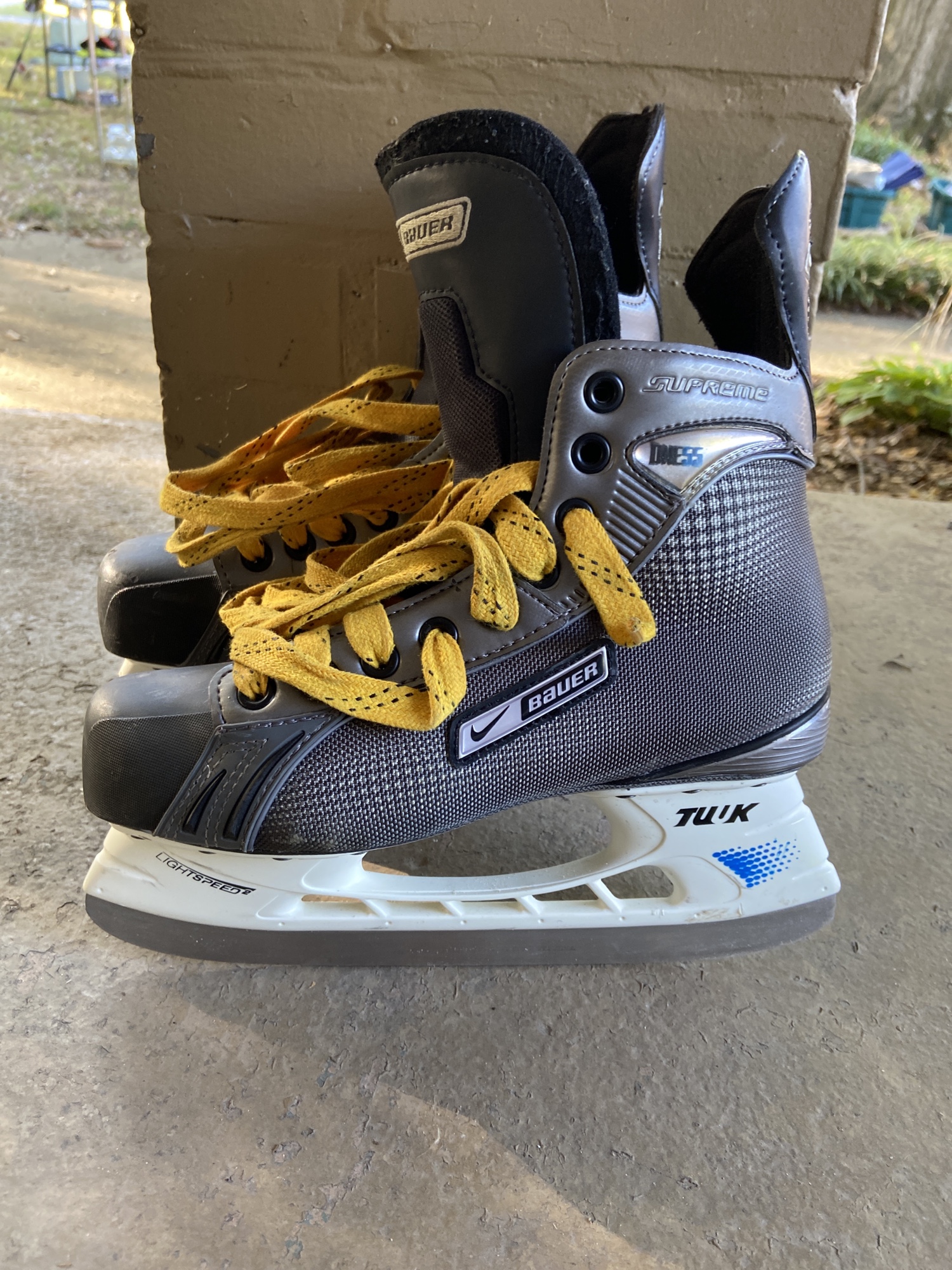 Used Bauer Regular Width Size 5 Tuuk Lightspeed Edge Hockey Skates
