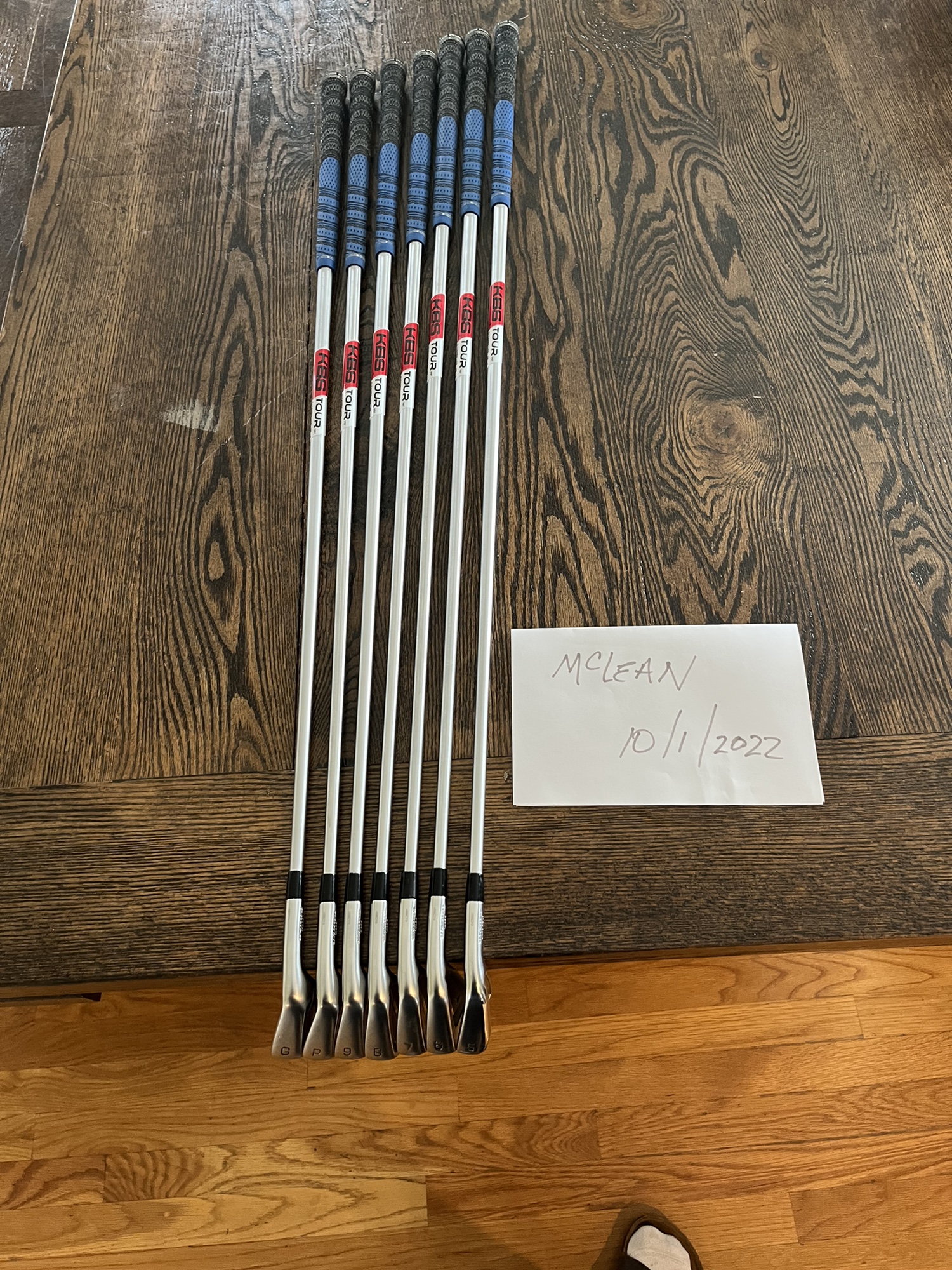 JPX 921 Tour Irons 1/2” Plus 2 Degree Upright 115 Kbs C Taper Lite