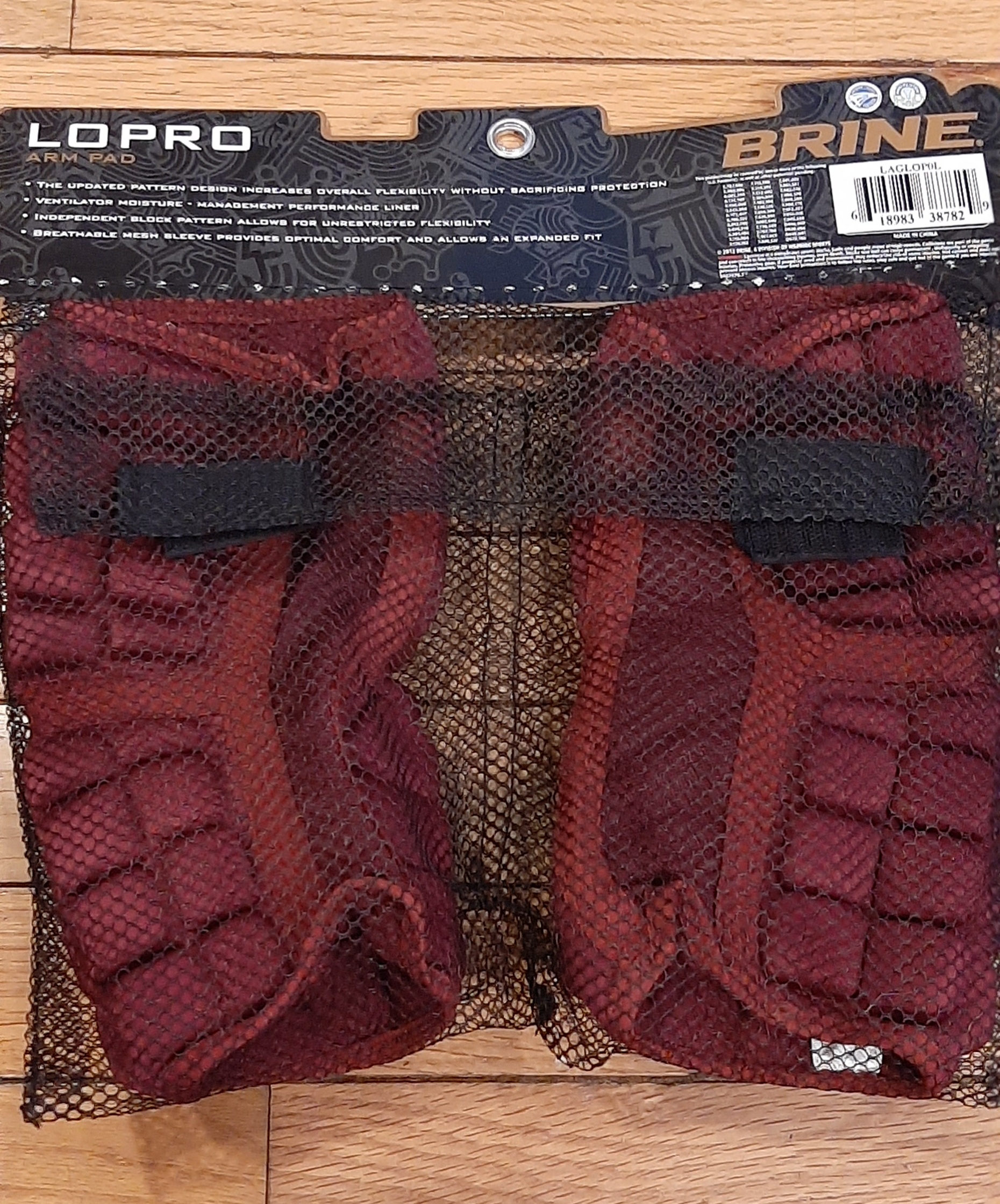 New Large Brine Lopro Arm Pads SidelineSwap