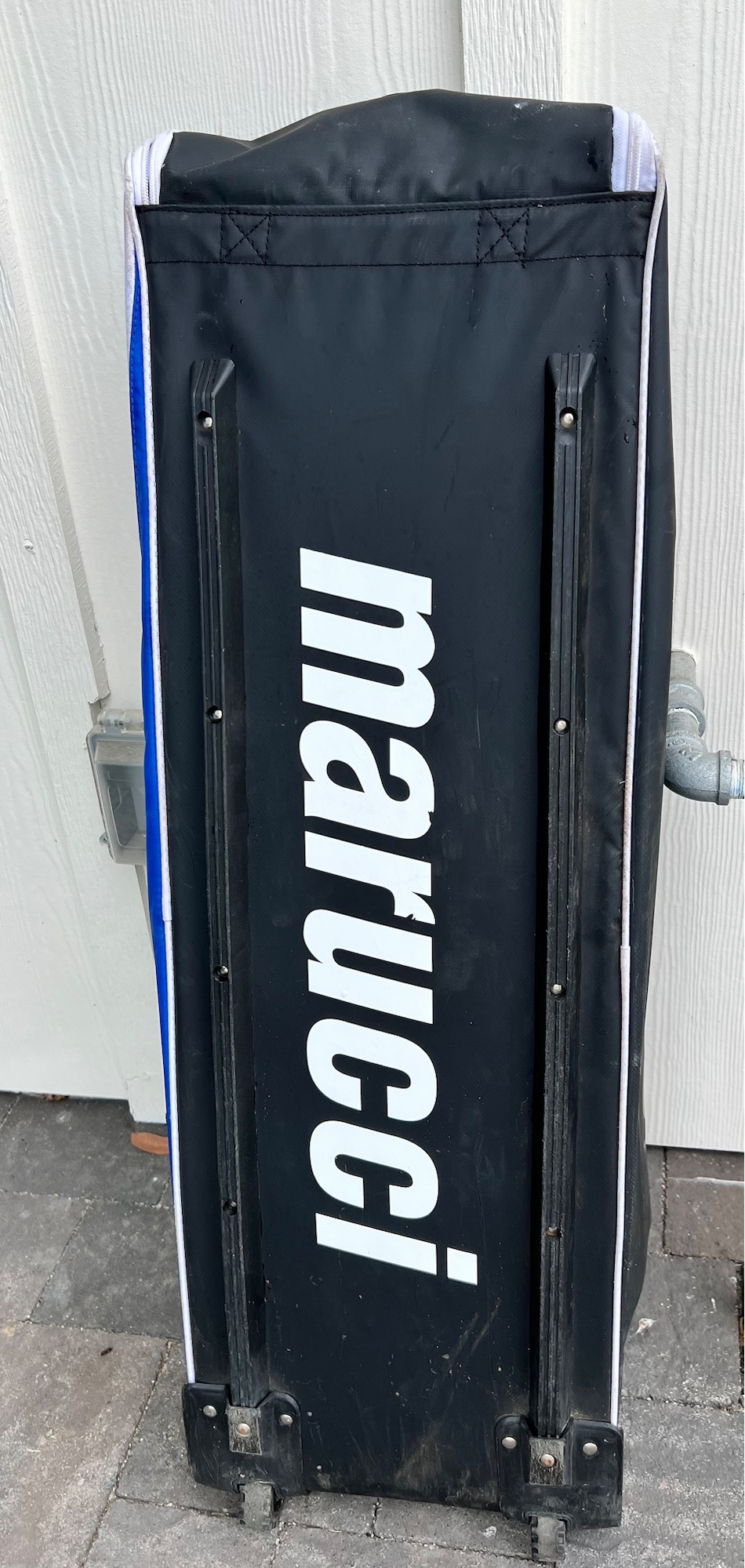 Marucci Wheeled Utility Rolling Catchers Gear Bag Royal Blue SidelineSwap