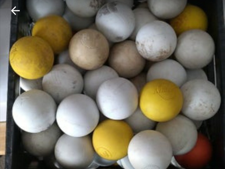 120 Used Lacrosse Balls SidelineSwap