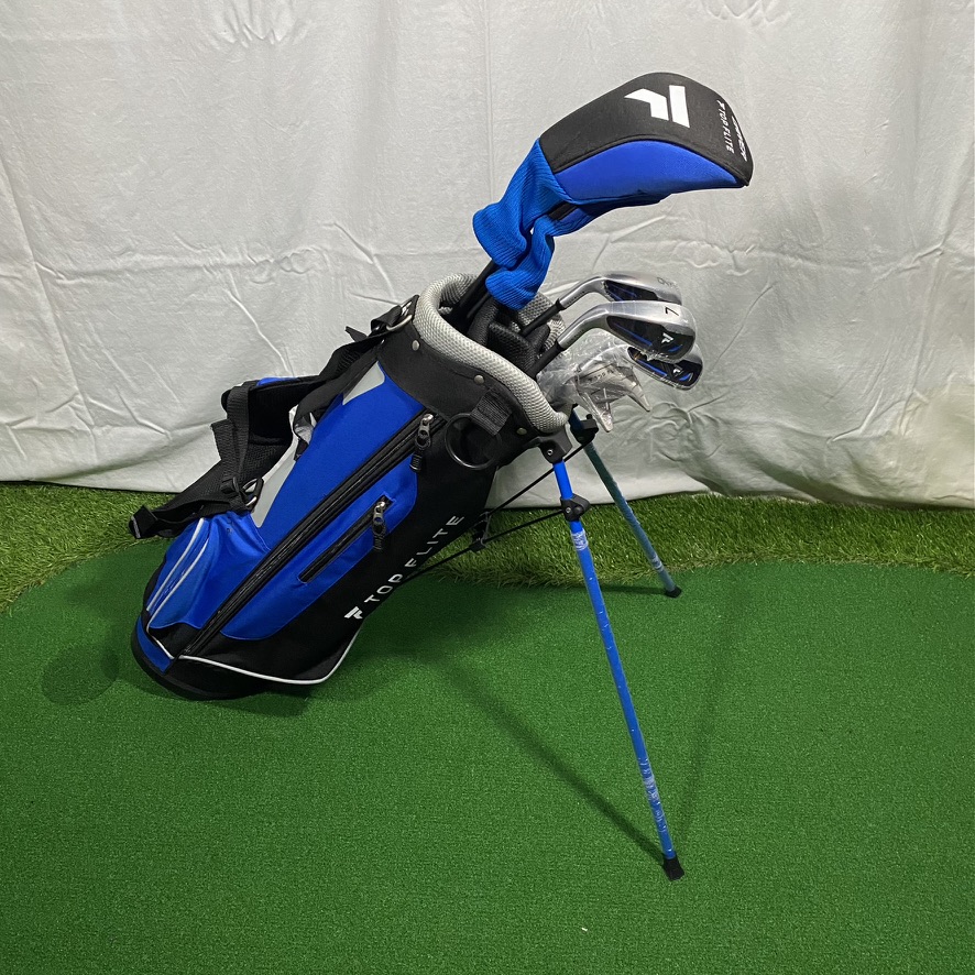 Left Handed NEW Junior Top Flite Golf club complete set ages 912