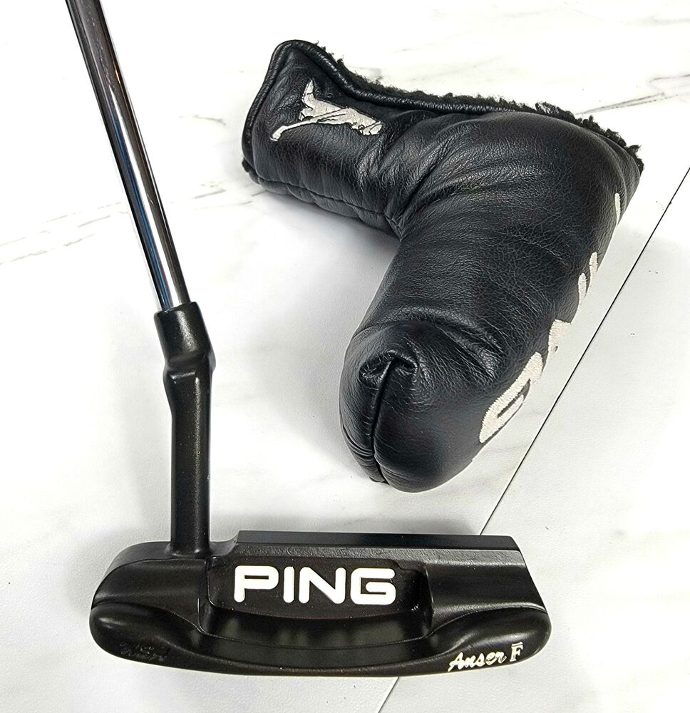 Rare Ping Anser F IsoForce TITANIUM PIXEL LARGE INSERT PUTTER Putter 36